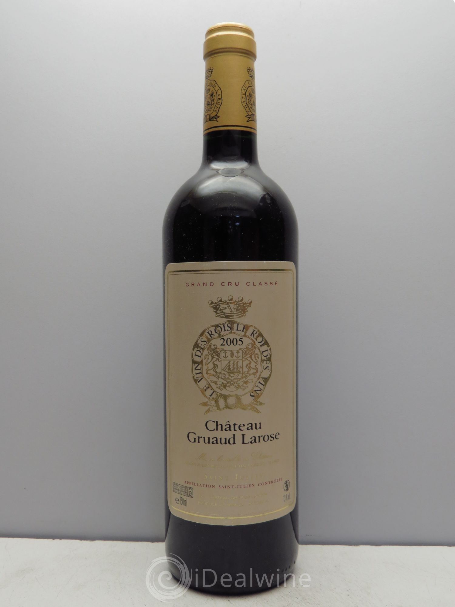 Château Gruaud Larose 2ème Grand Cru Classé 2005 - Lot de 1 bouteille - 0