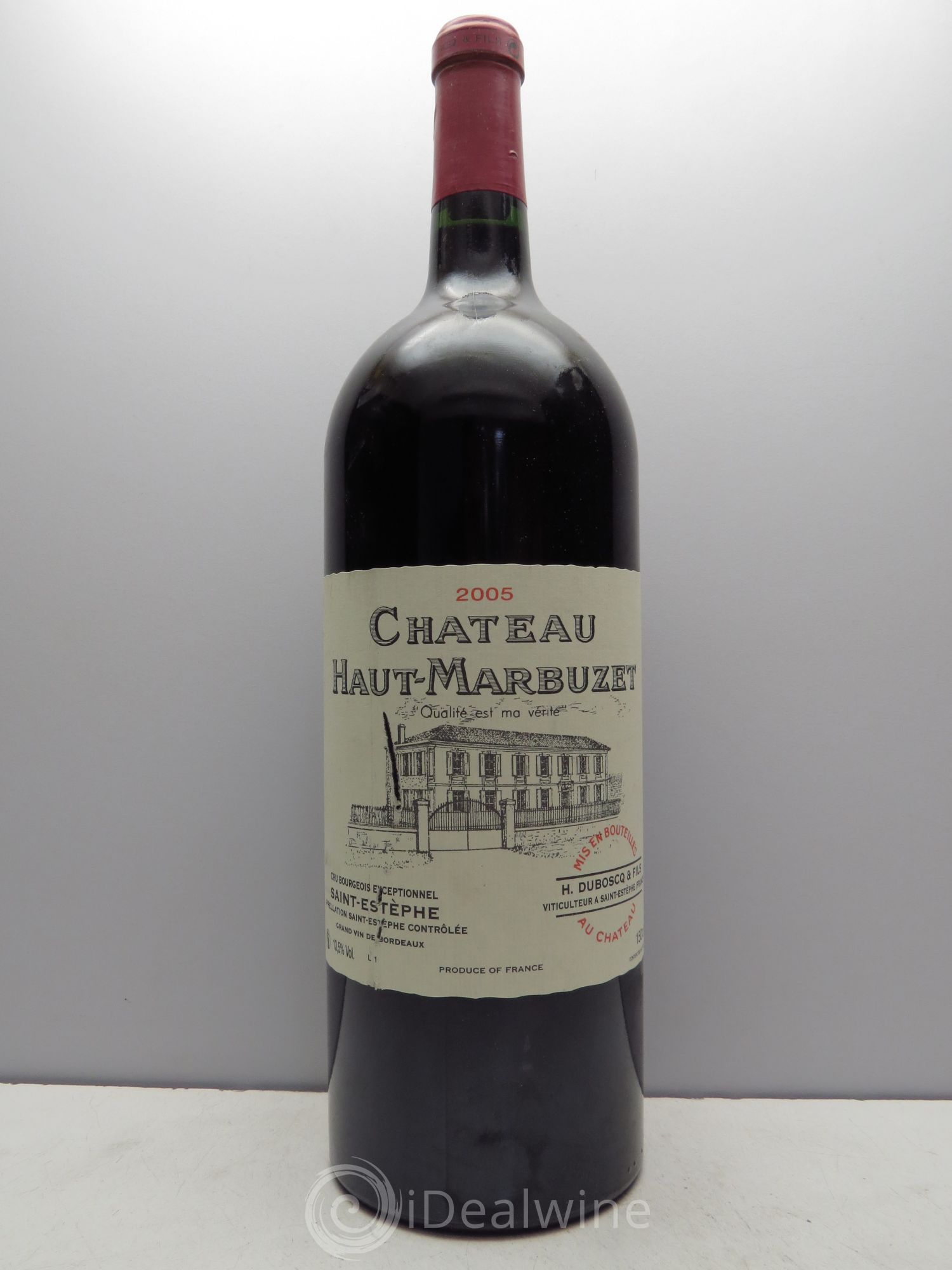 Château Haut Marbuzet 2005 - Lot de 1 magnum - 0