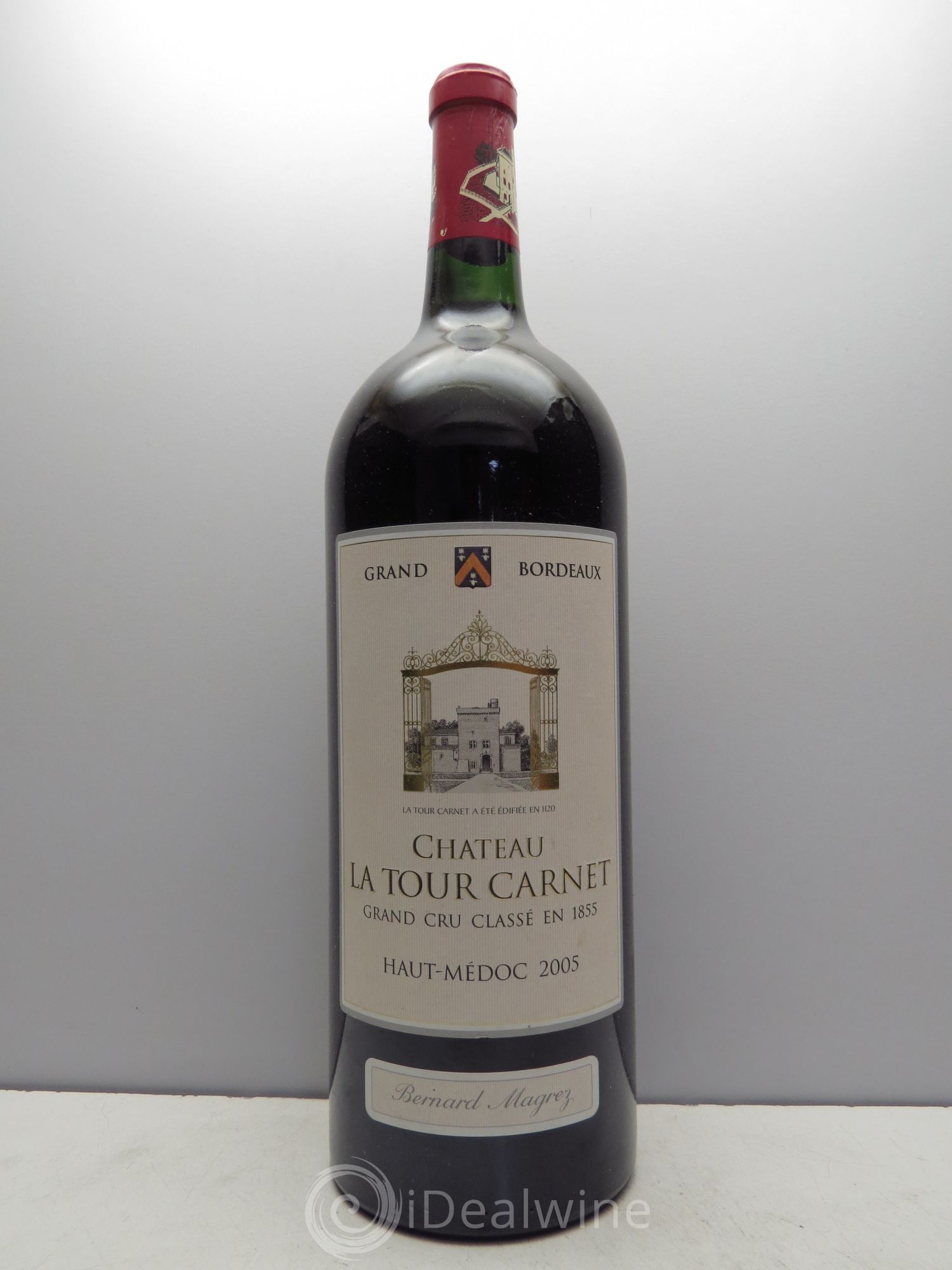 Château la Tour Carnet 4ème Grand Cru Classé 2005 - Lot de 1 magnum - 0