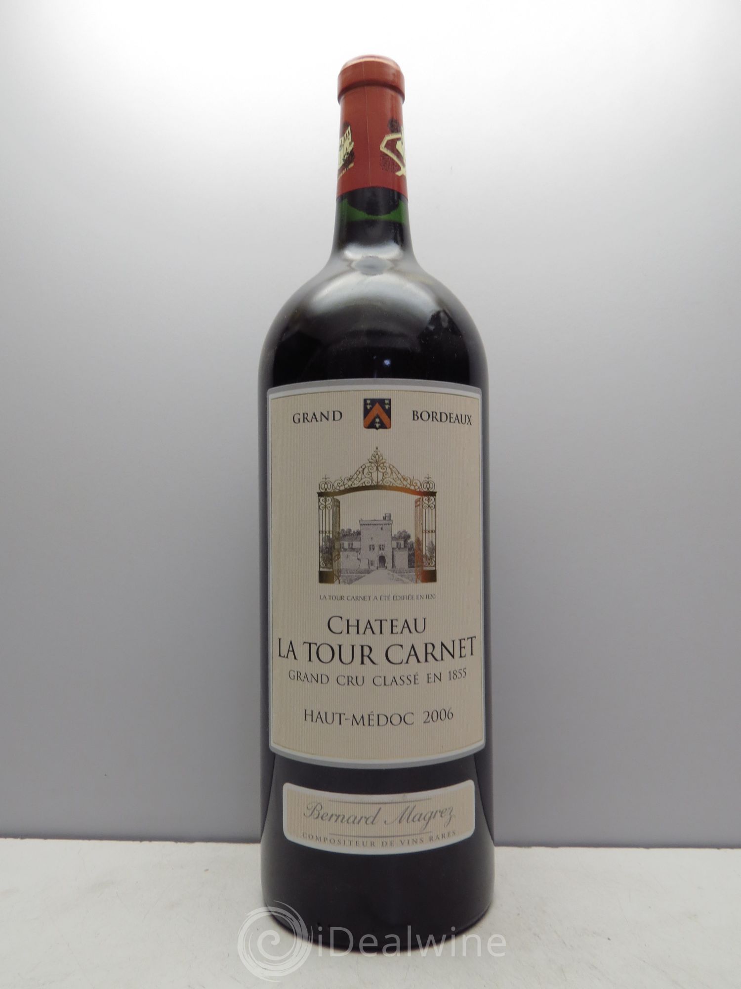 Château la Tour Carnet 4ème Grand Cru Classé 2006 - Lot de 1 magnum - 0