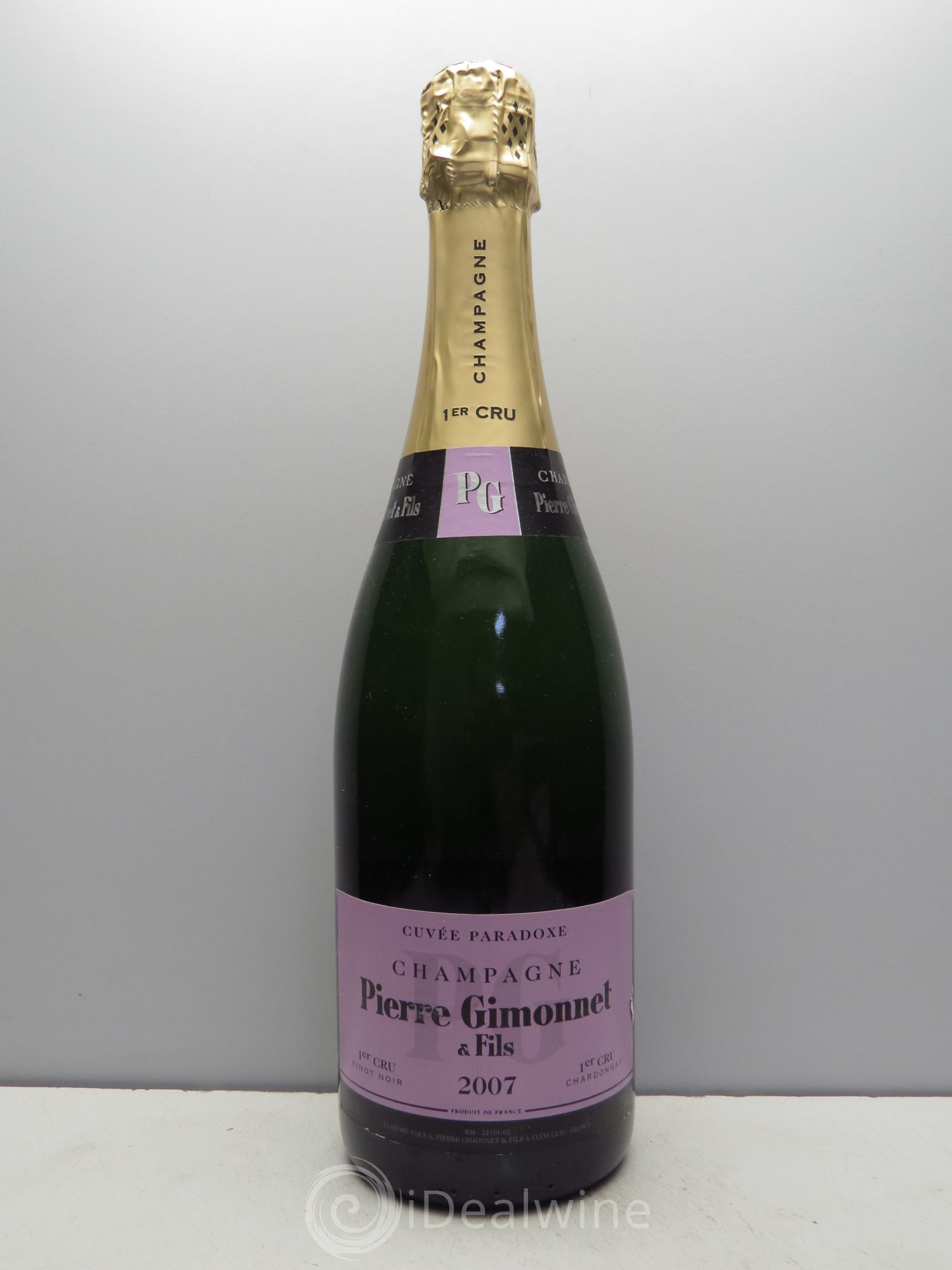 Champagne Maison Gimmonet Cuvée Paradoxe 2007 - Lot of 1 bottle - 0