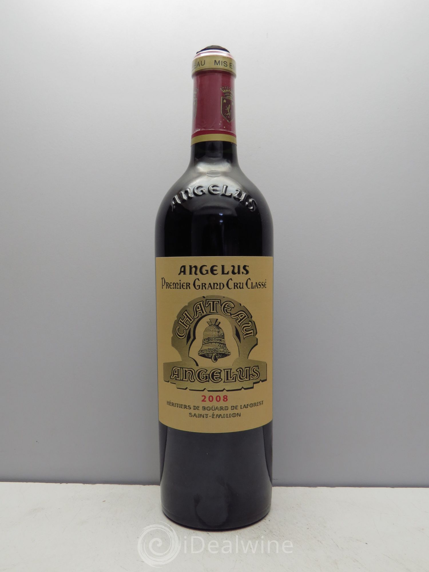Château Angélus 1er Grand Cru Classé A 2008 - Lot de 1 bouteille - 0