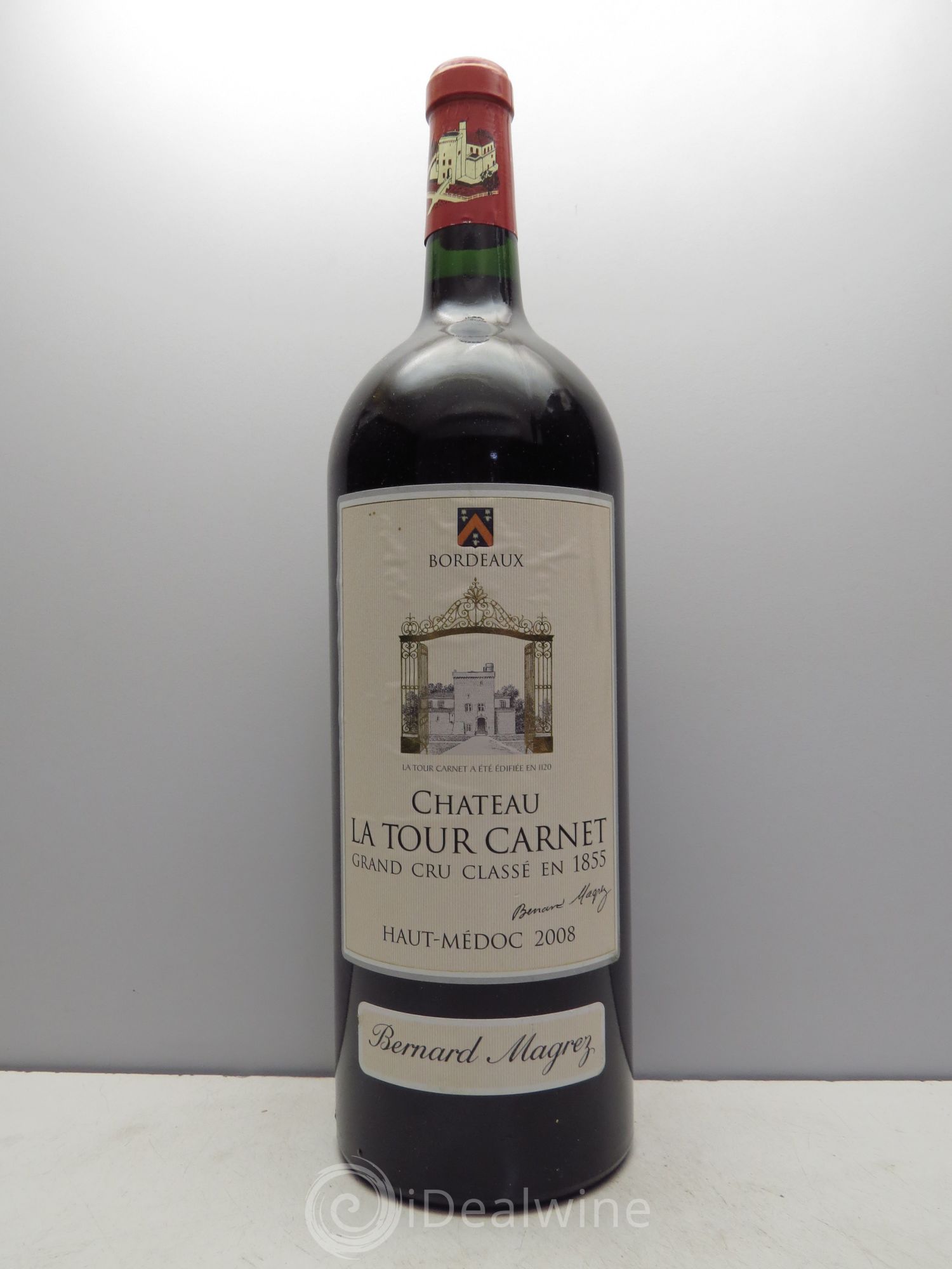 Château la Tour Carnet 4ème Grand Cru Classé 2008 - Lot de 1 magnum - 0