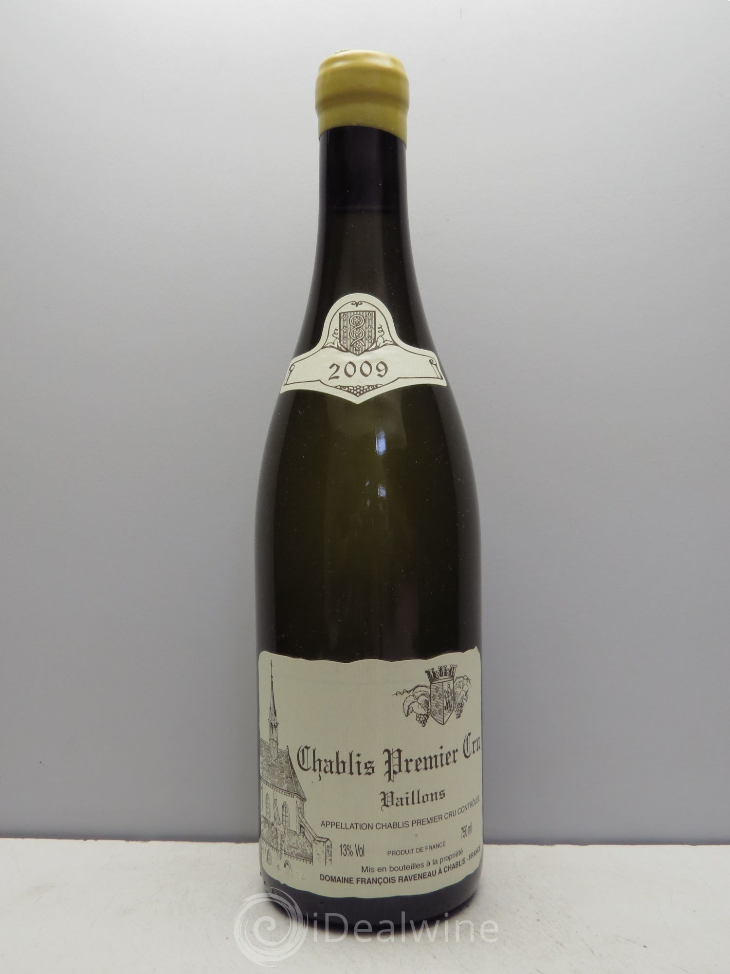 Chablis 1er Cru Vaillons Raveneau (Domaine) 2009 - Lot de 1 bouteille - 0