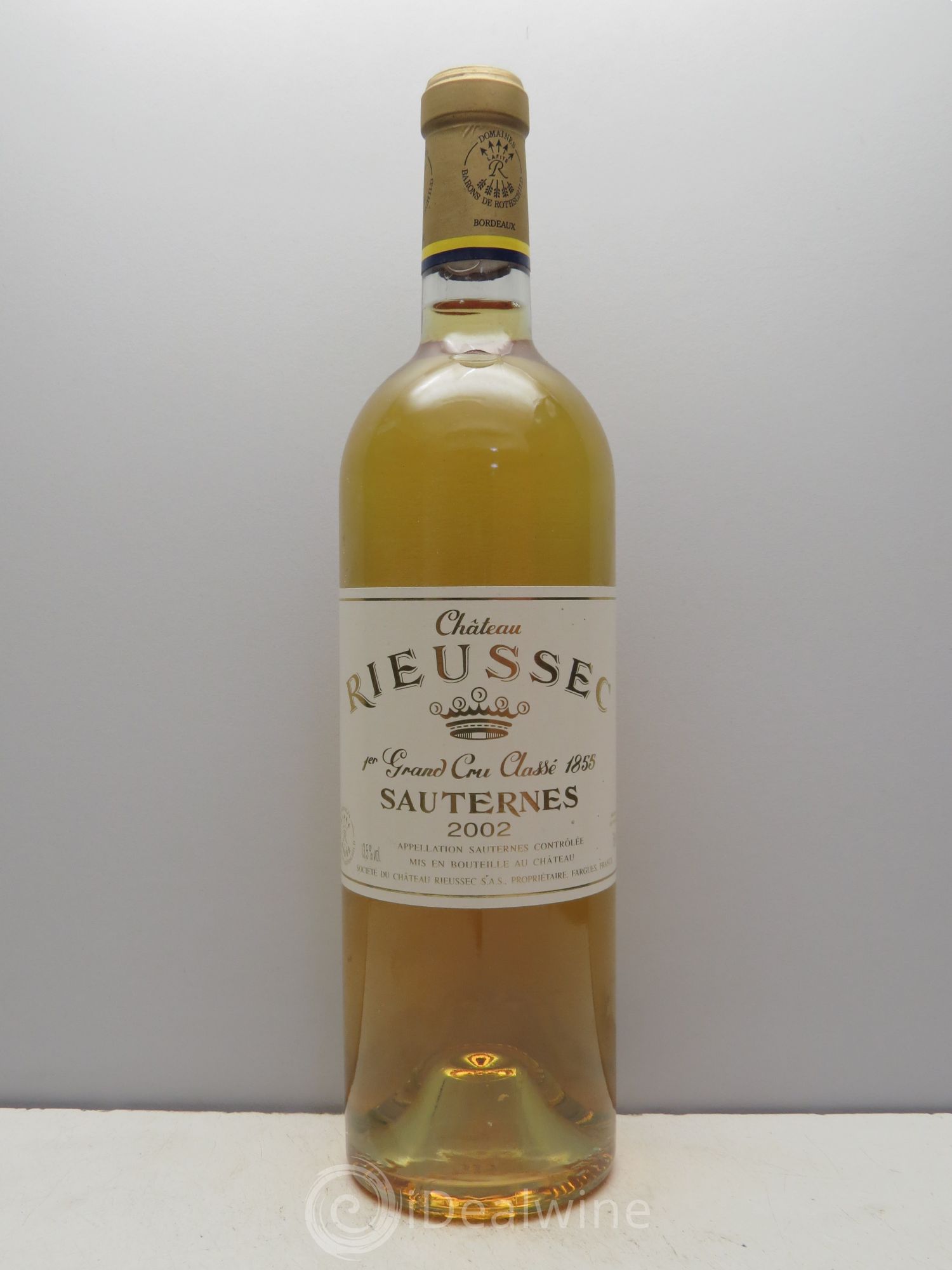 Château Rieussec 1er Grand Cru Classé 2002 - Posten von 1 Flasche - 0