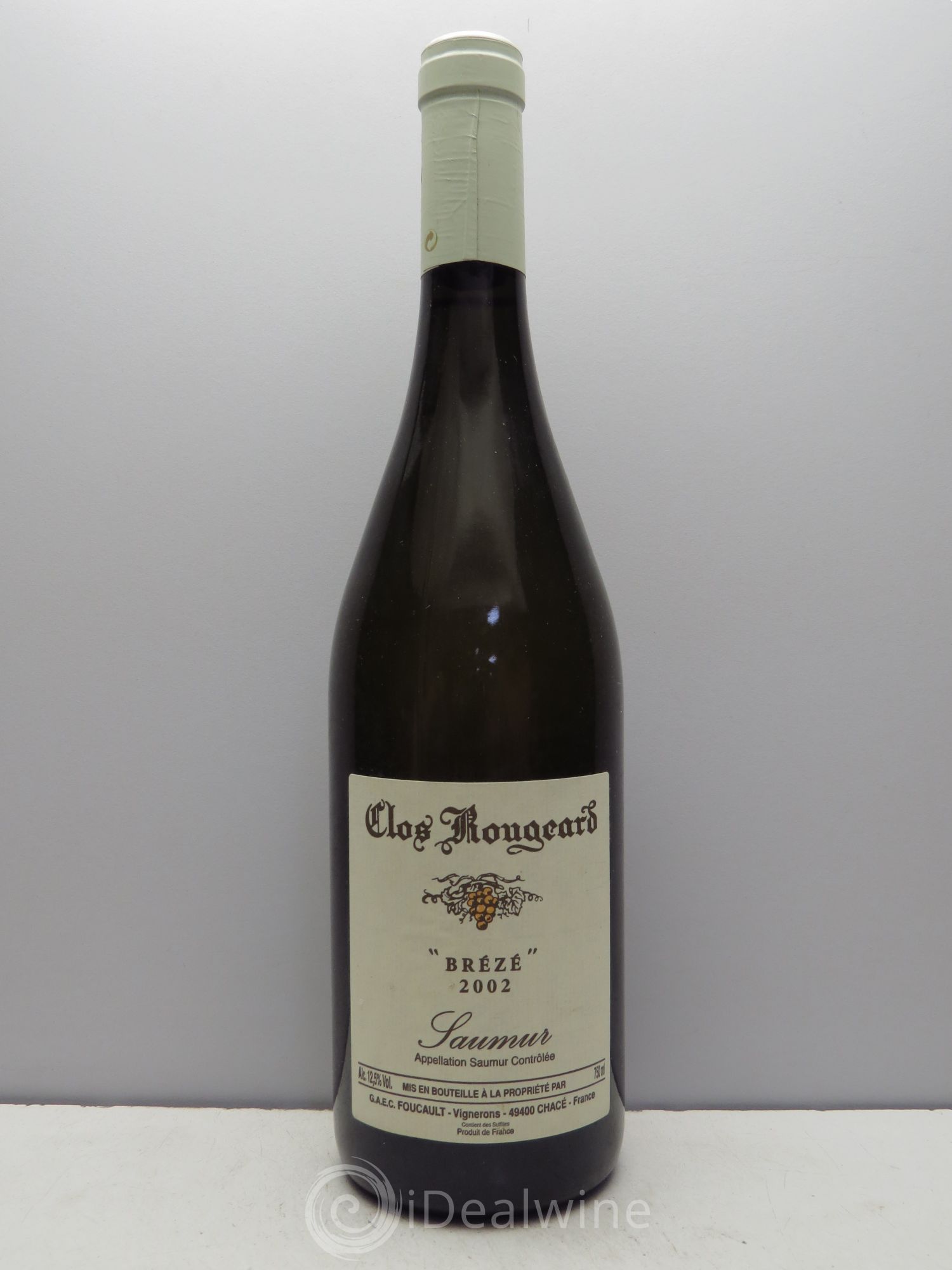 Saumur Brézé Clos Rougeard 2002 - Lot de 1 bouteille - 0