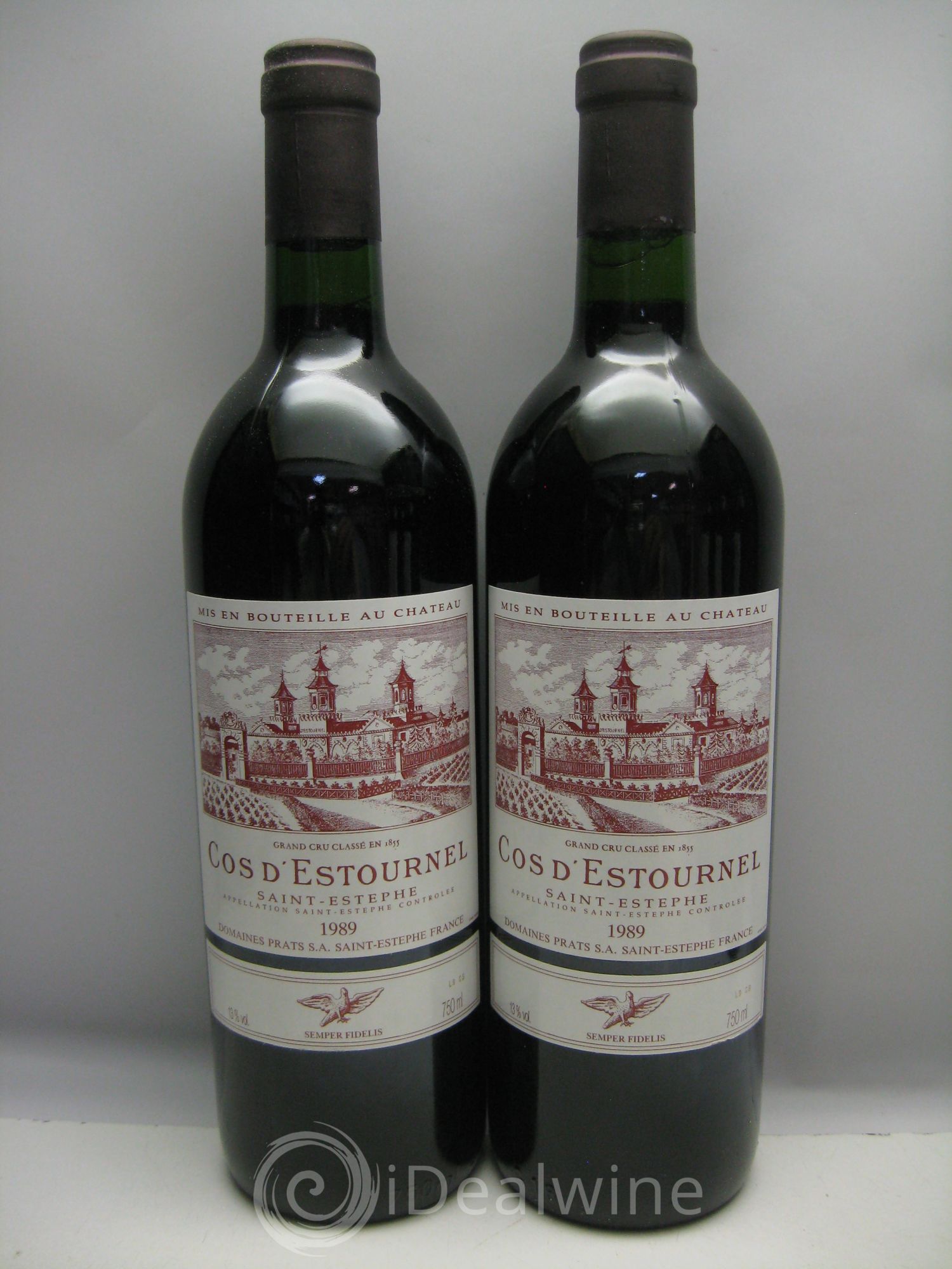 Cos d'Estournel 2ème Grand Cru Classé 1989 - Lot de 12 bouteilles - 2