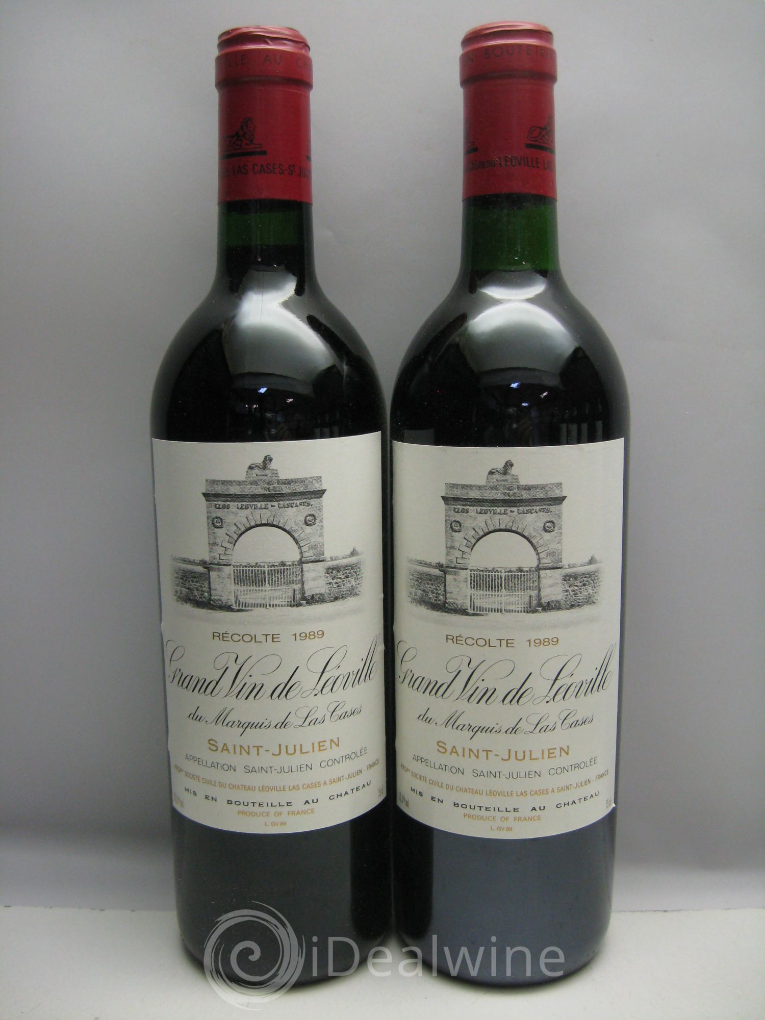 Château Léoville Las Cases 2ème Grand Cru Classé 1989 - Lot de 12 bouteilles - 1