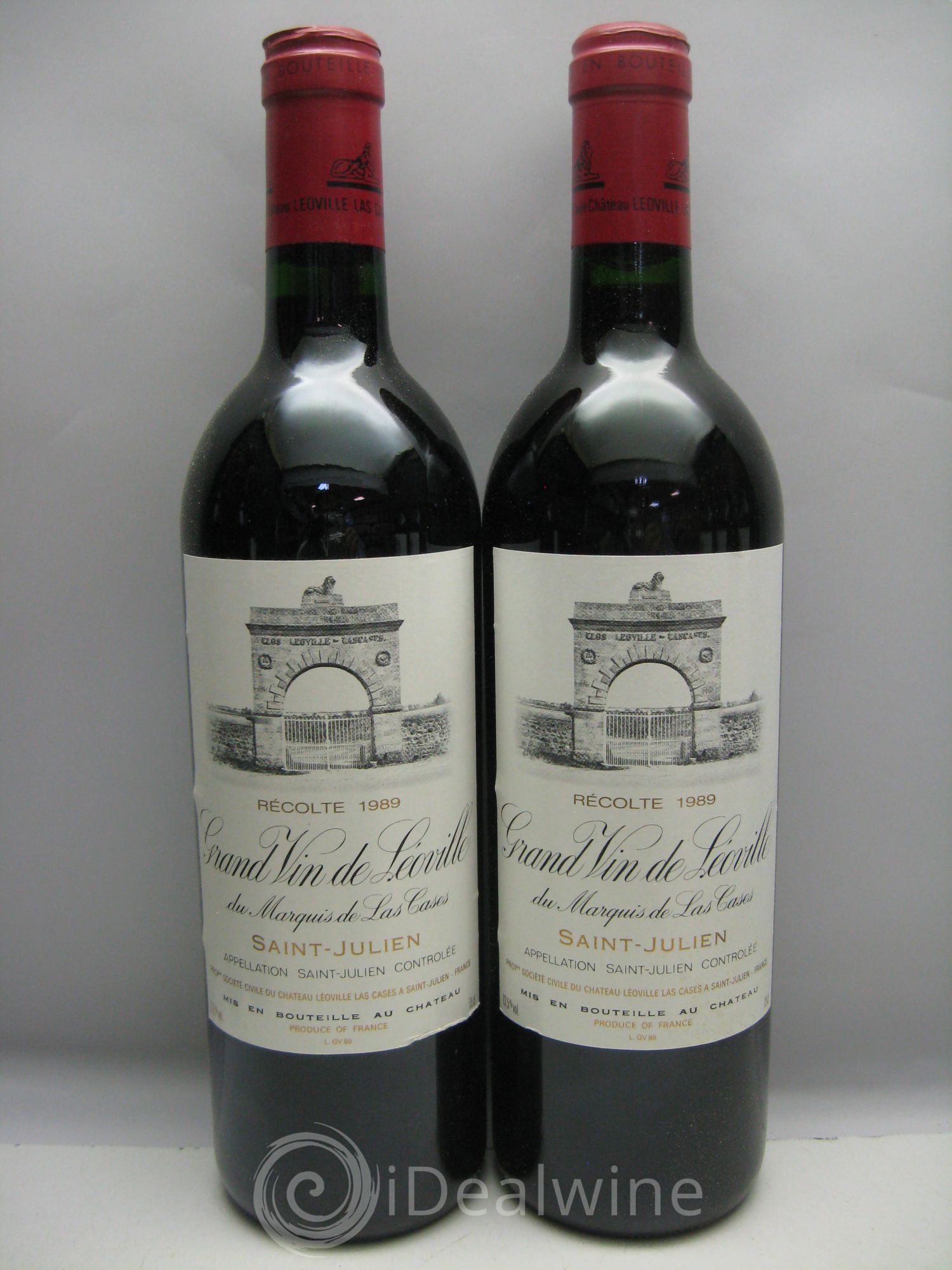 Château Léoville Las Cases 2ème Grand Cru Classé 1989 - Lot de 12 bouteilles - 2