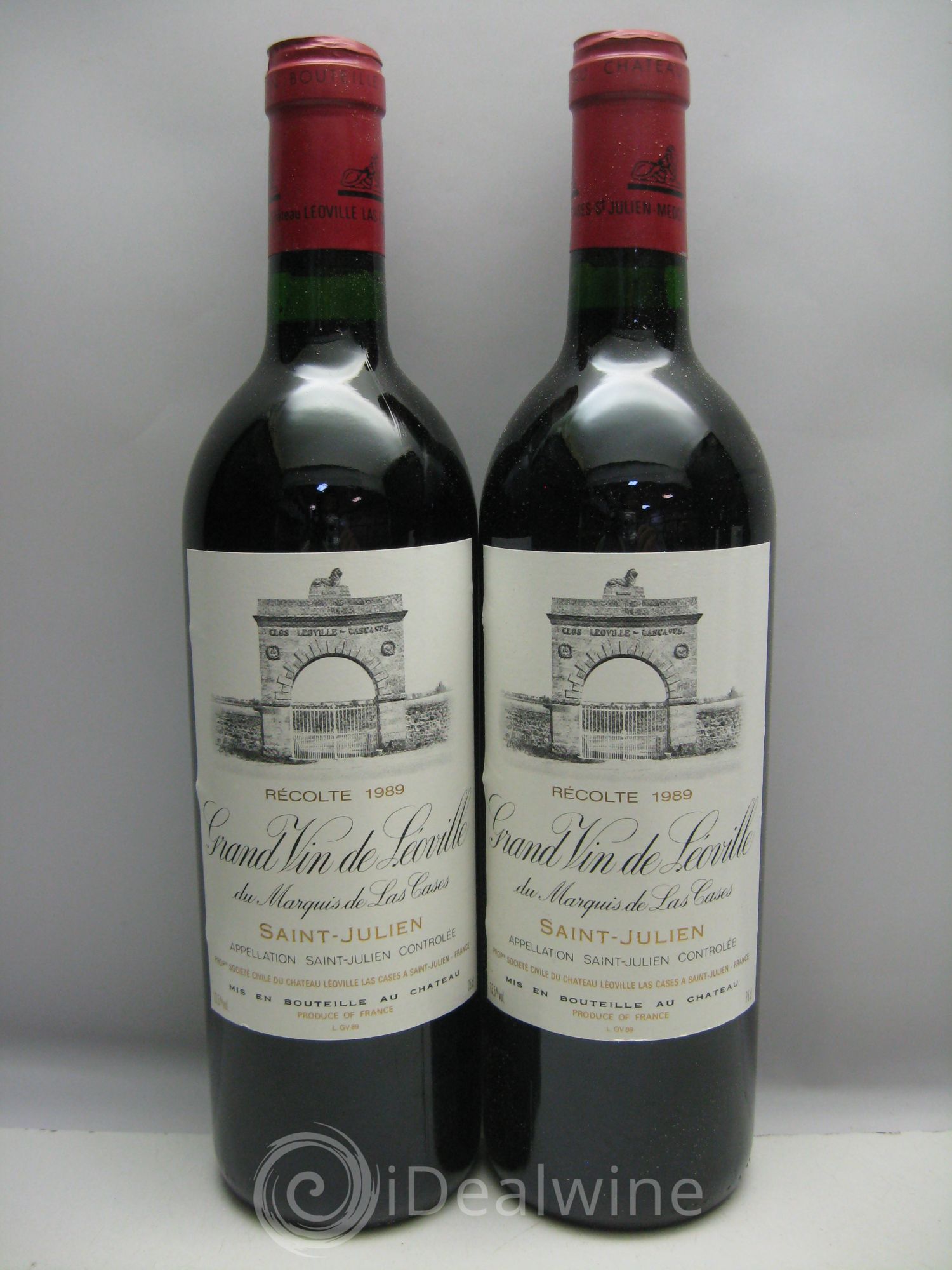 Château Léoville Las Cases 2ème Grand Cru Classé 1989 - Lot de 12 bouteilles - 4