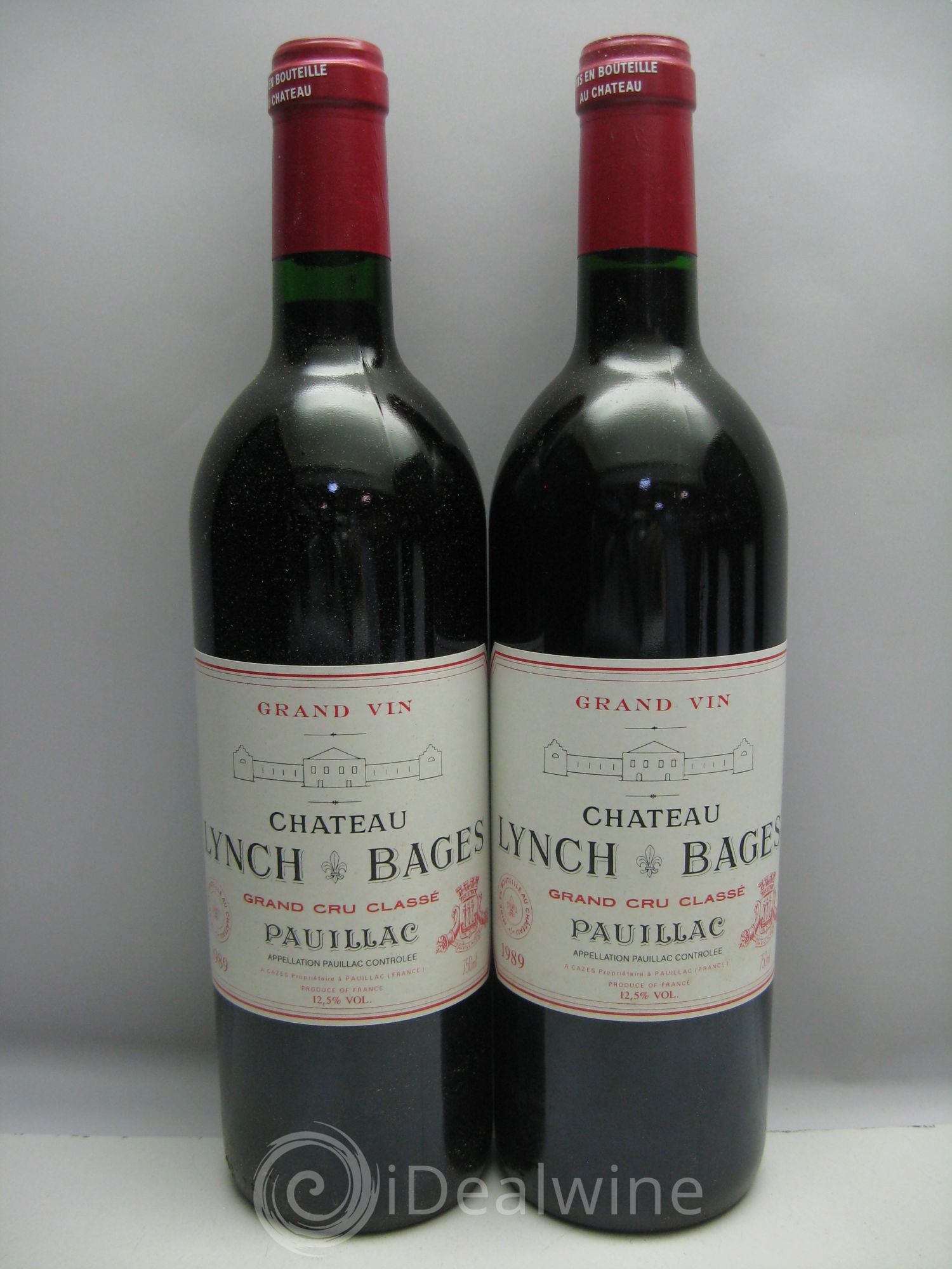Château Lynch Bages 5ème Grand Cru Classé 1989 - Lot de 12 bouteilles - 2