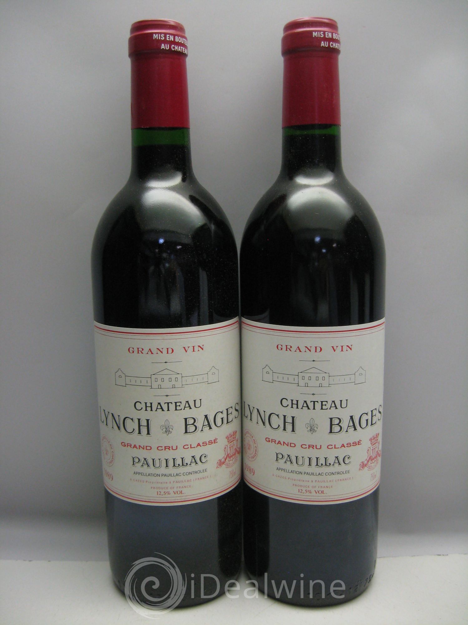 Château Lynch Bages 5ème Grand Cru Classé 1989 - Lot de 12 bouteilles - 3
