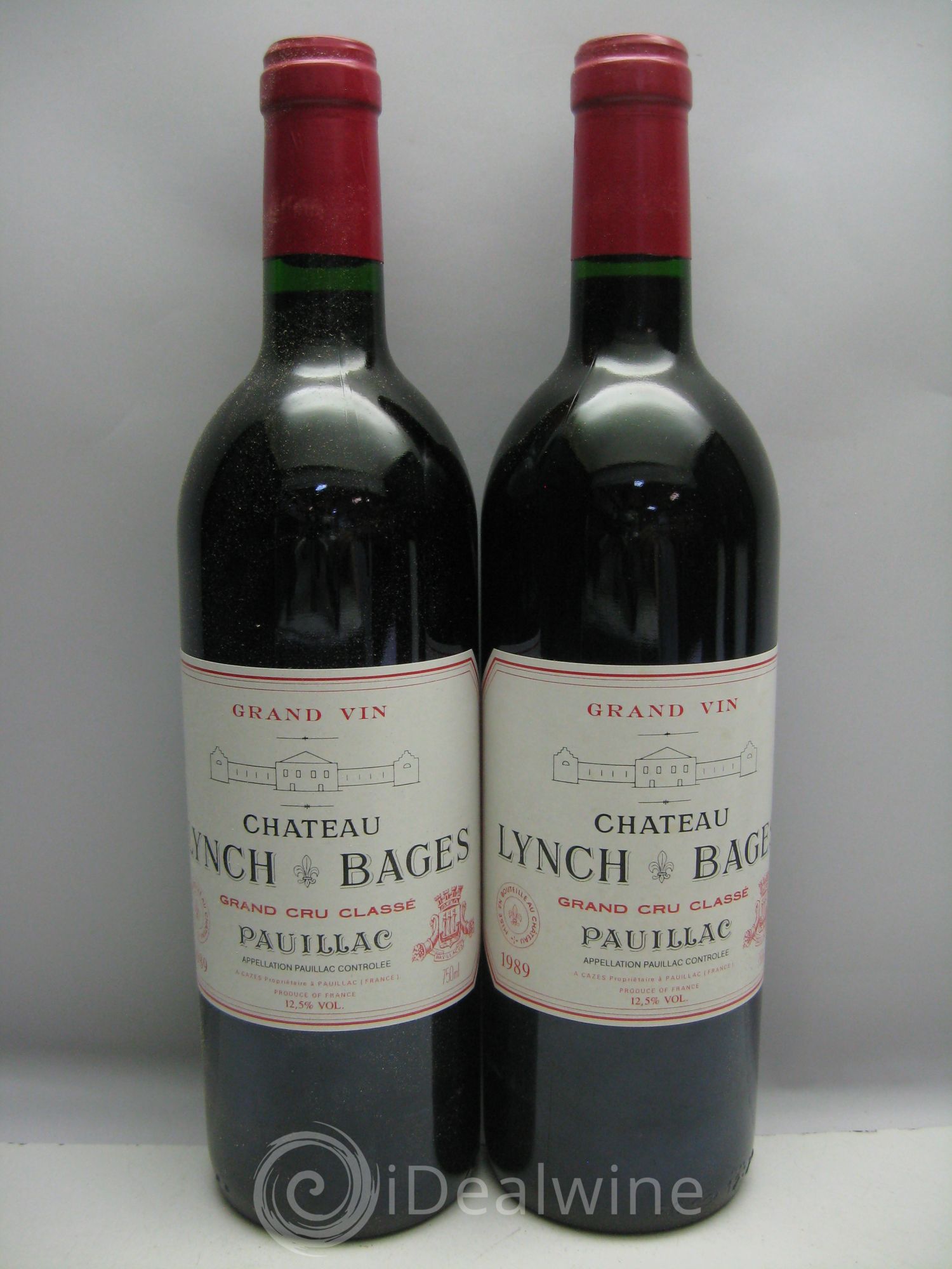 Château Lynch Bages 5ème Grand Cru Classé 1989 - Lot de 12 bouteilles - 4
