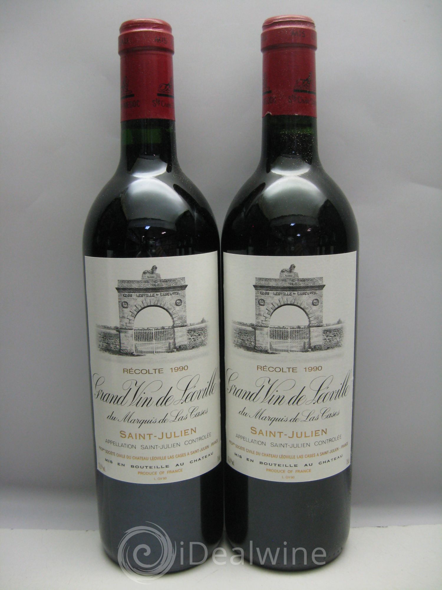 Château Léoville Las Cases 2ème Grand Cru Classé 1990 - Lot de 12 bouteilles - 2