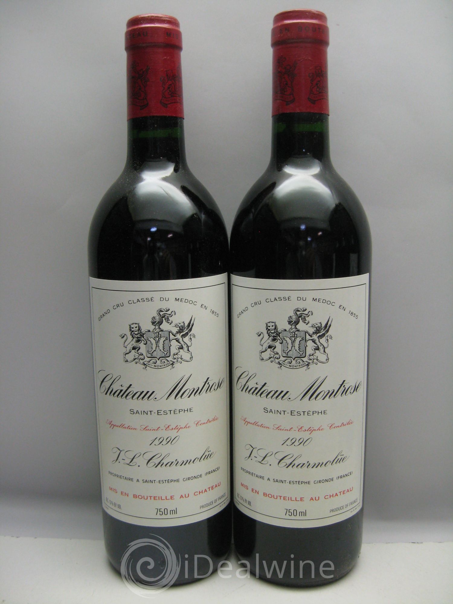 Château Montrose 2ème Grand Cru Classé (CB sans couvercle) 1990 - Lot de 12 bouteilles - 2