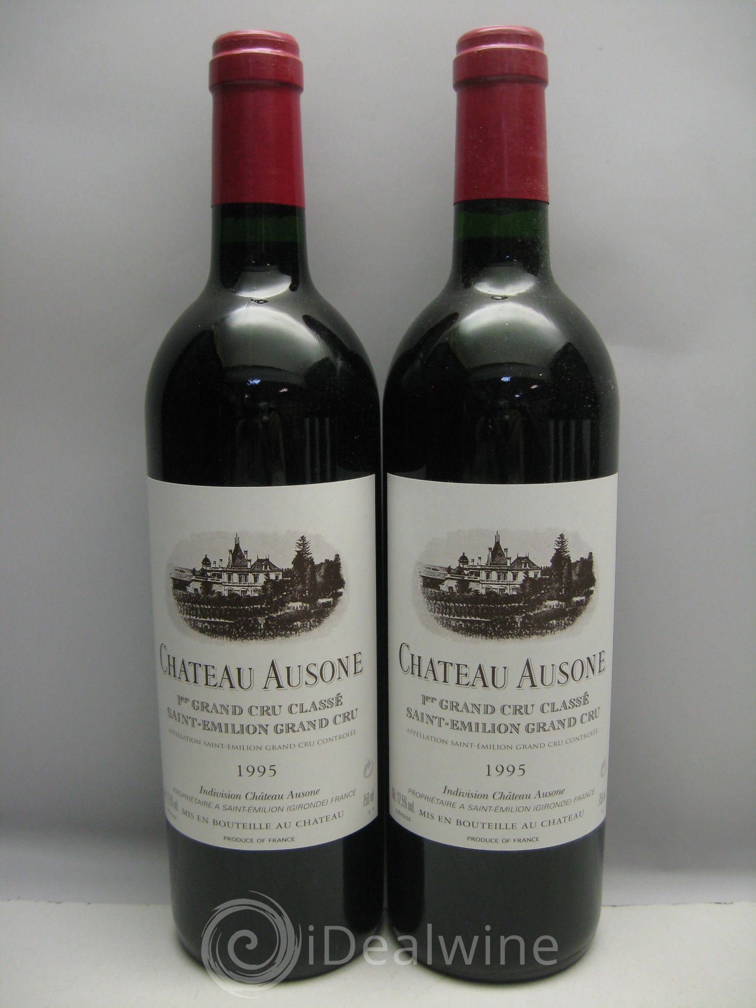 Château Ausone 1er Grand Cru Classé A 1995 - Lot de 6 bouteilles - 0
