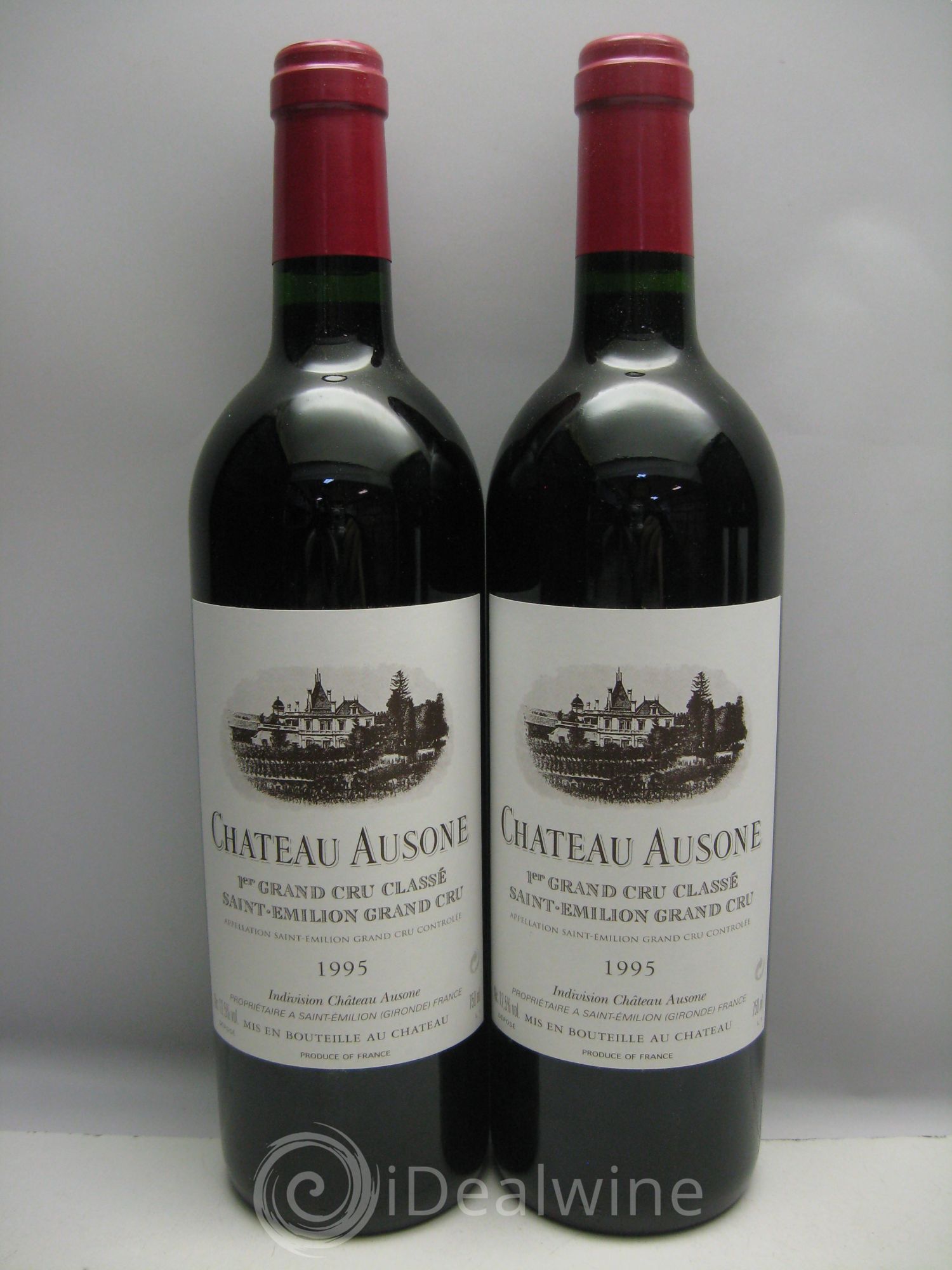 Château Ausone 1er Grand Cru Classé A 1995 - Lot de 6 bouteilles - 1