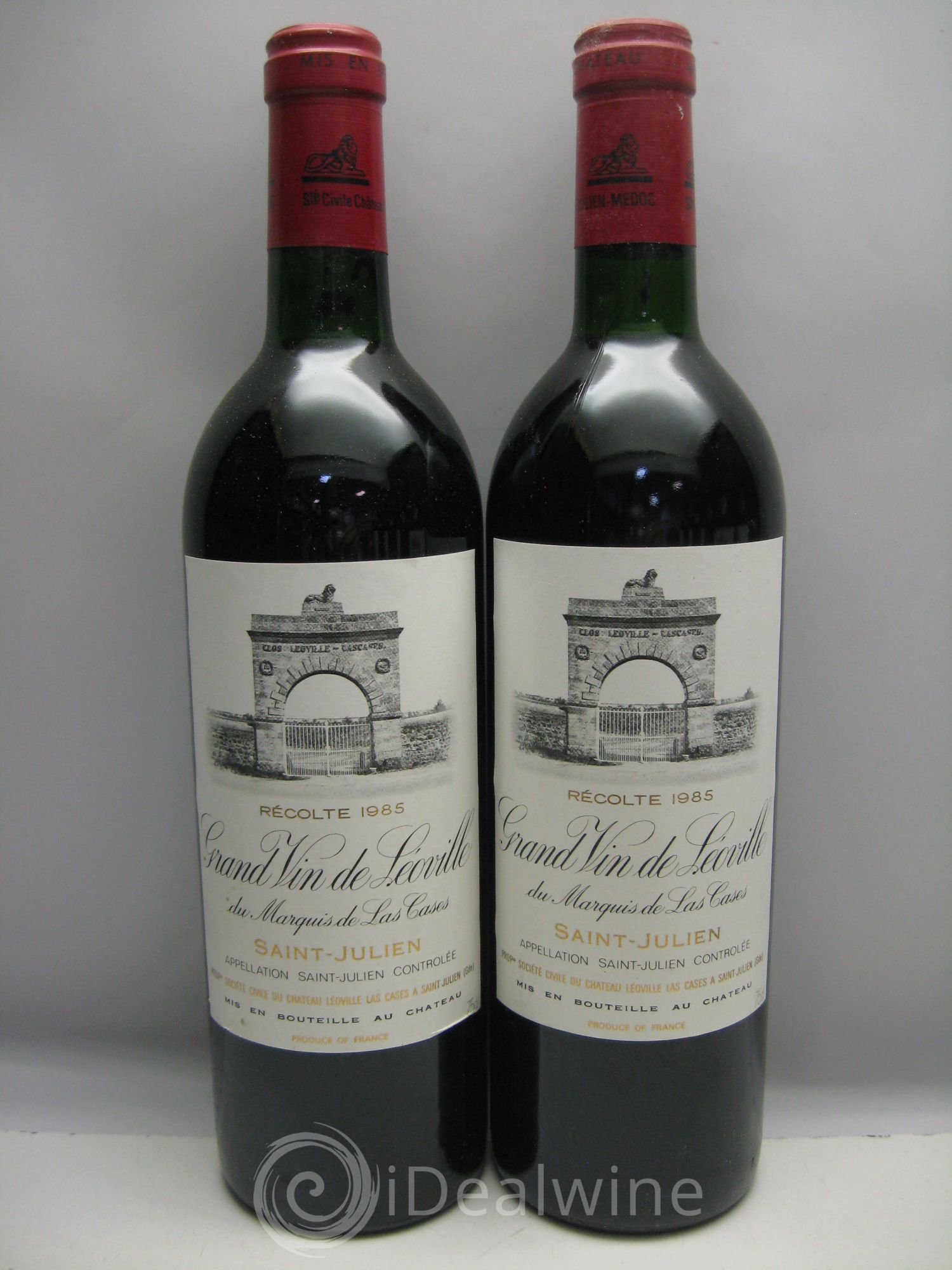 Château Léoville Las Cases 2ème Grand Cru Classé 1985 - Lot de 12 bouteilles - 0