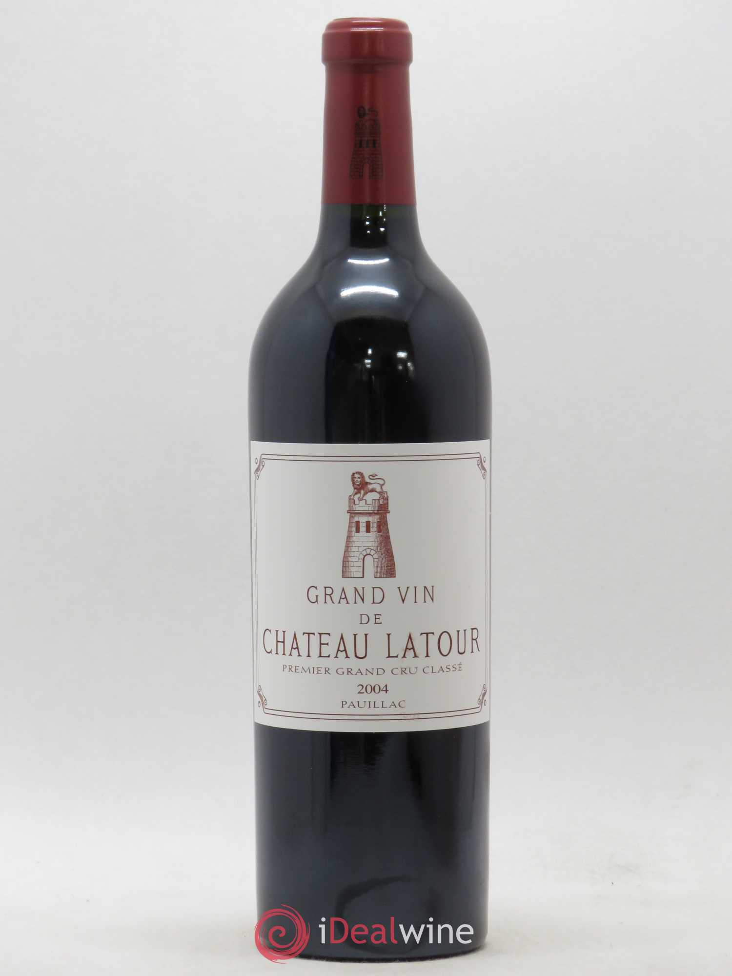 Château Latour 1er Grand Cru Classé 2004 - Lot de 1 bouteille - 0
