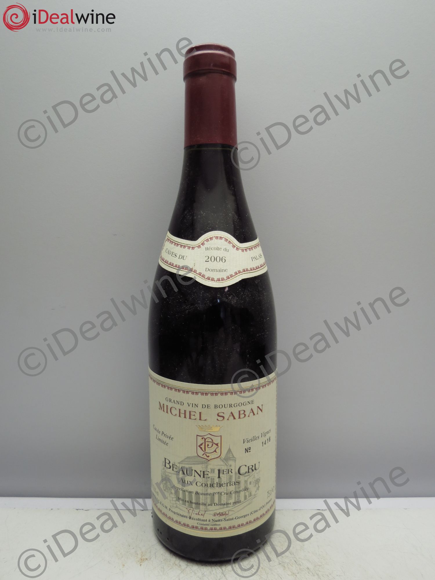 Beaune 1er Cru Les Caves du Palais 2006 - Posten von 1 Flasche - 0