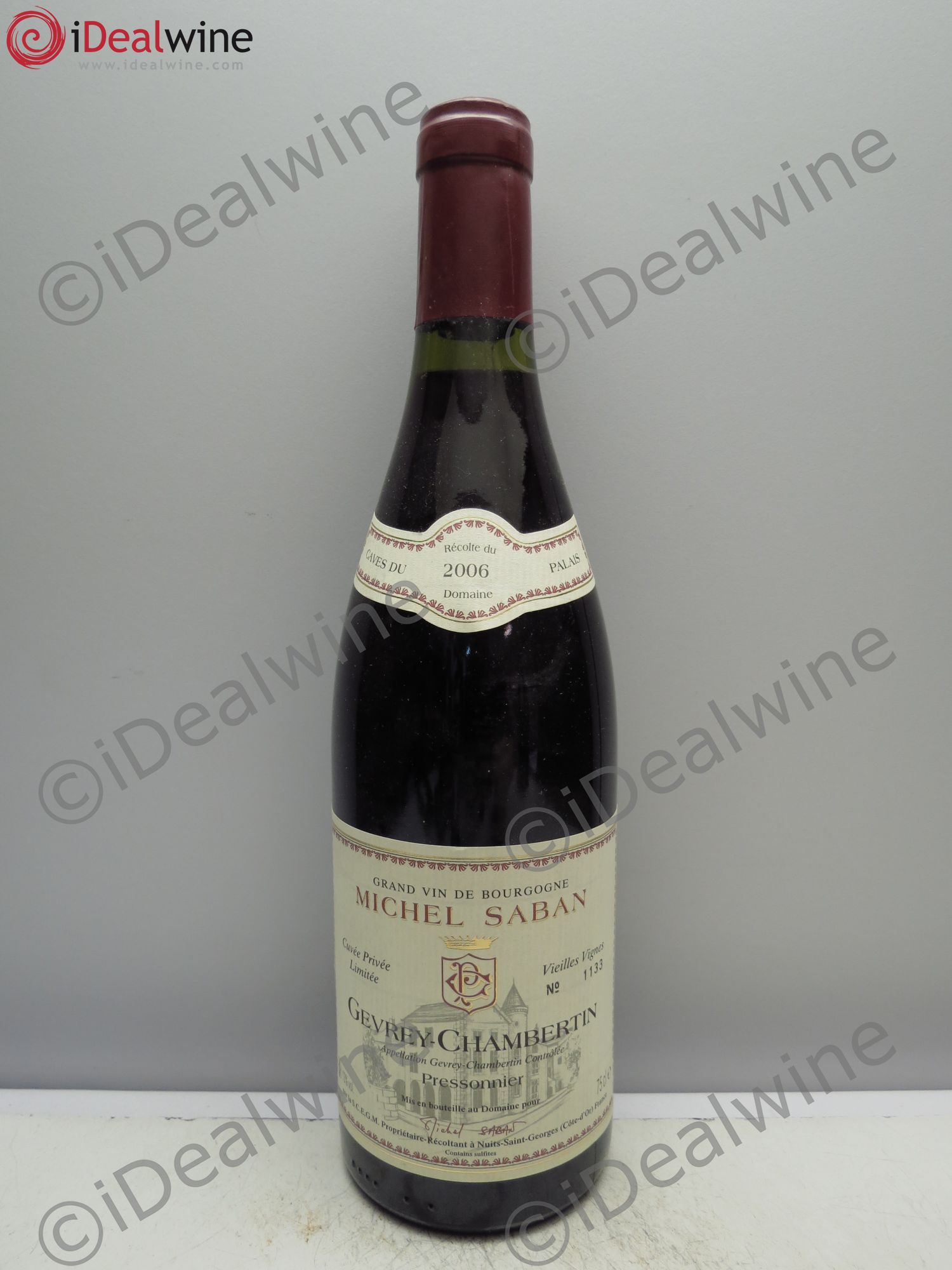 Gevrey-Chambertin Pressonnier - Michel Saban 2006 - Posten von 6 Flaschen - 0