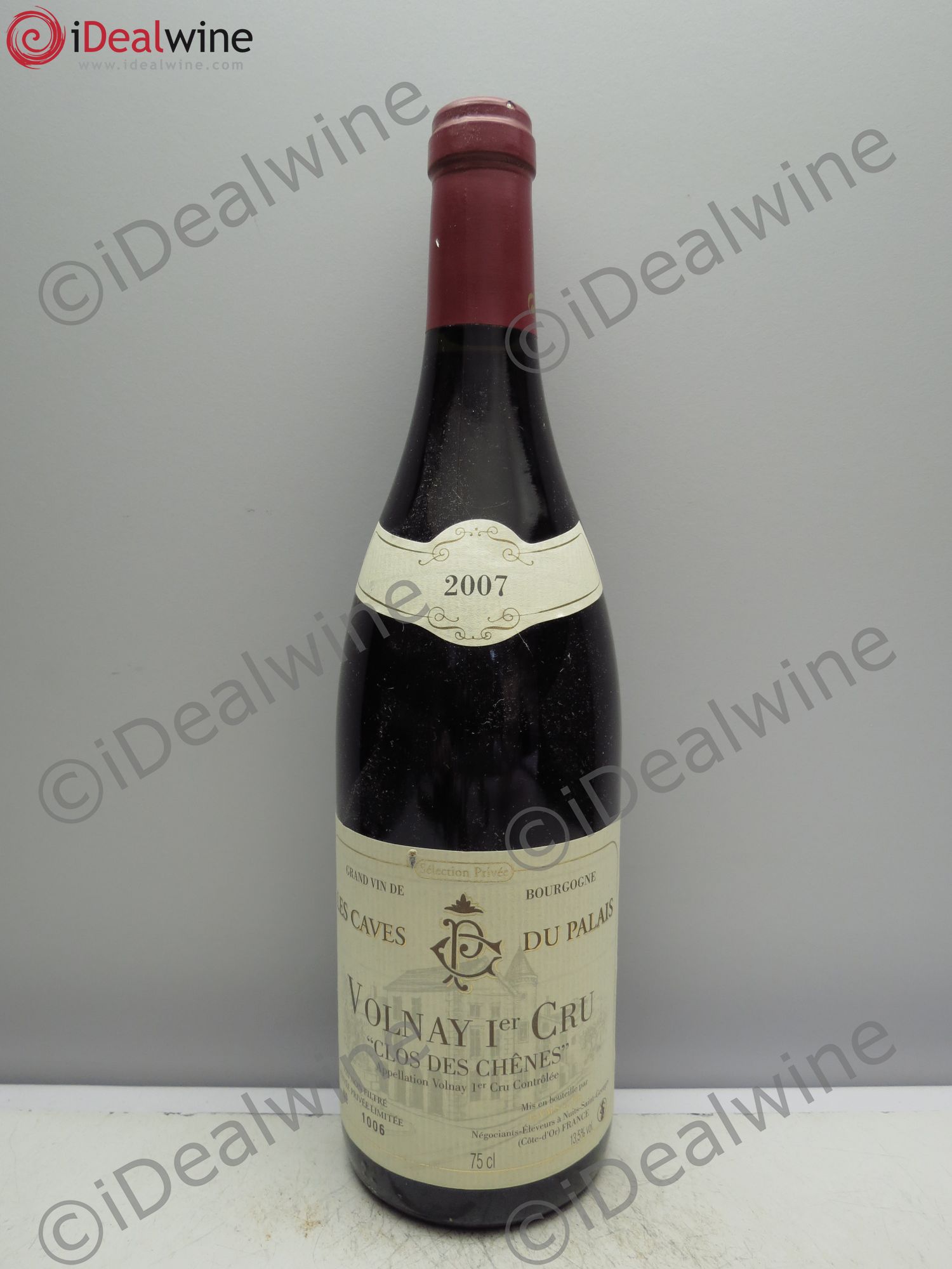 Volnay 1er Cru Les Caves du Palais 2007 - Posten von 1 Flasche - 0