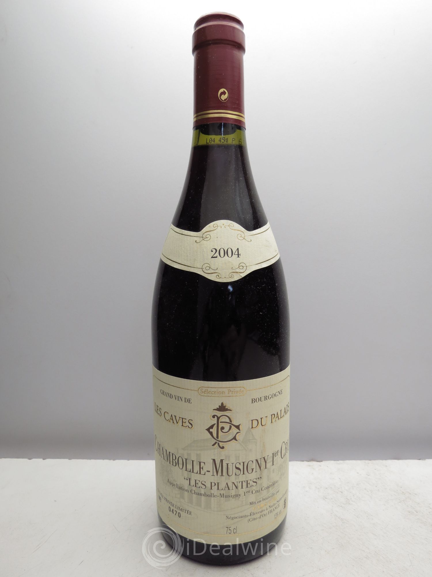 Chambolle-Musigny 1er Cru Les Caves du Palais 2004 - Posten von 1 Flasche - 0