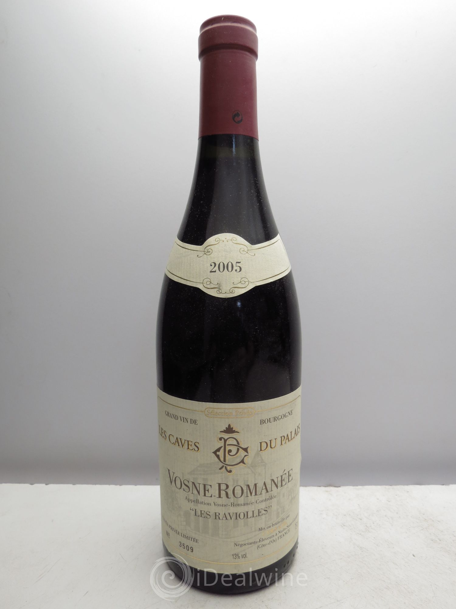 Vosne-Romanée Les Raviolles Les Caves du Palais 2005 - Posten von 1 Flasche - 0