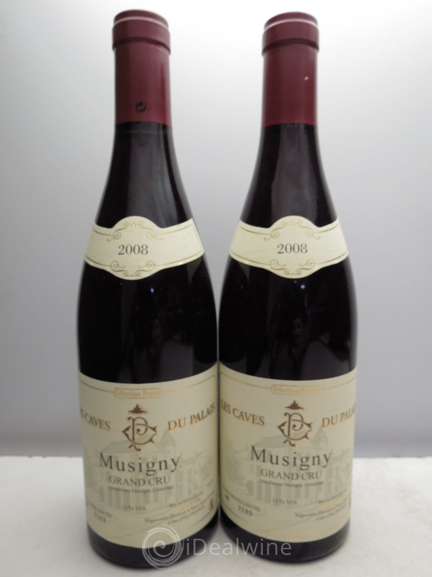 Musigny Grand Cru Les Caves du Palais 2008 - Posten von 2 Flaschen - 0