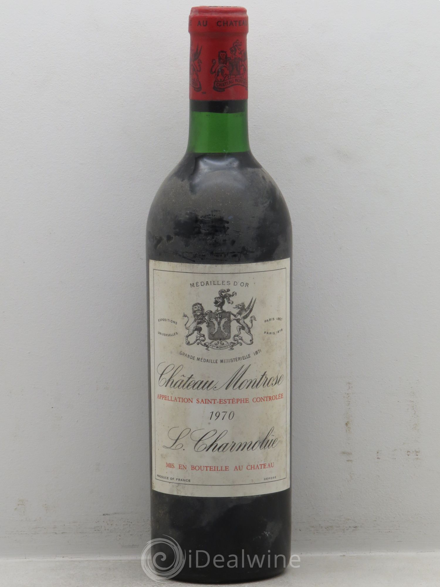 Château Montrose 2ème Grand Cru Classé 1970 - Lot de 1 bouteille - 0