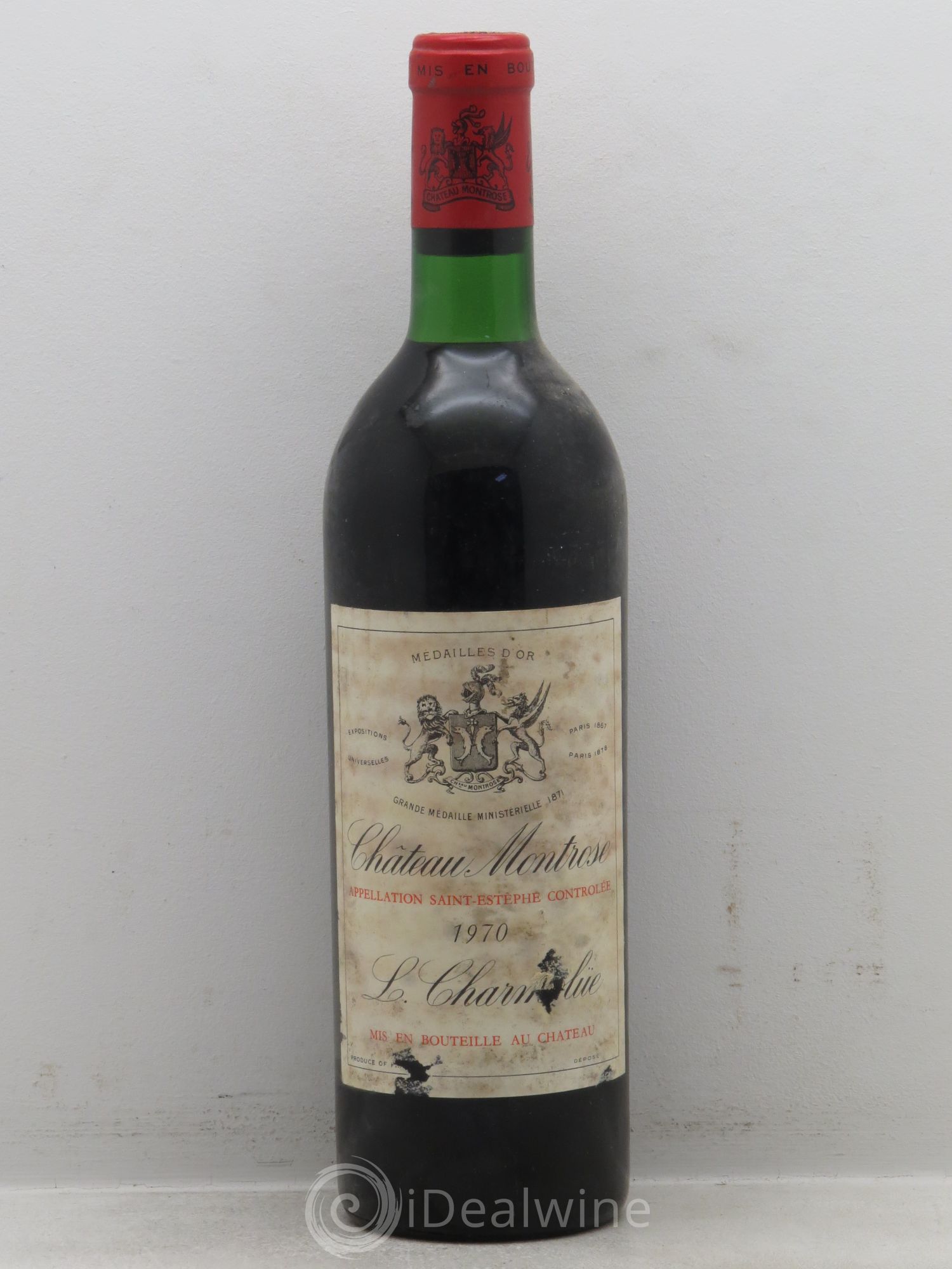Château Montrose 2ème Grand Cru Classé 1970 - Lot de 1 bouteille - 0