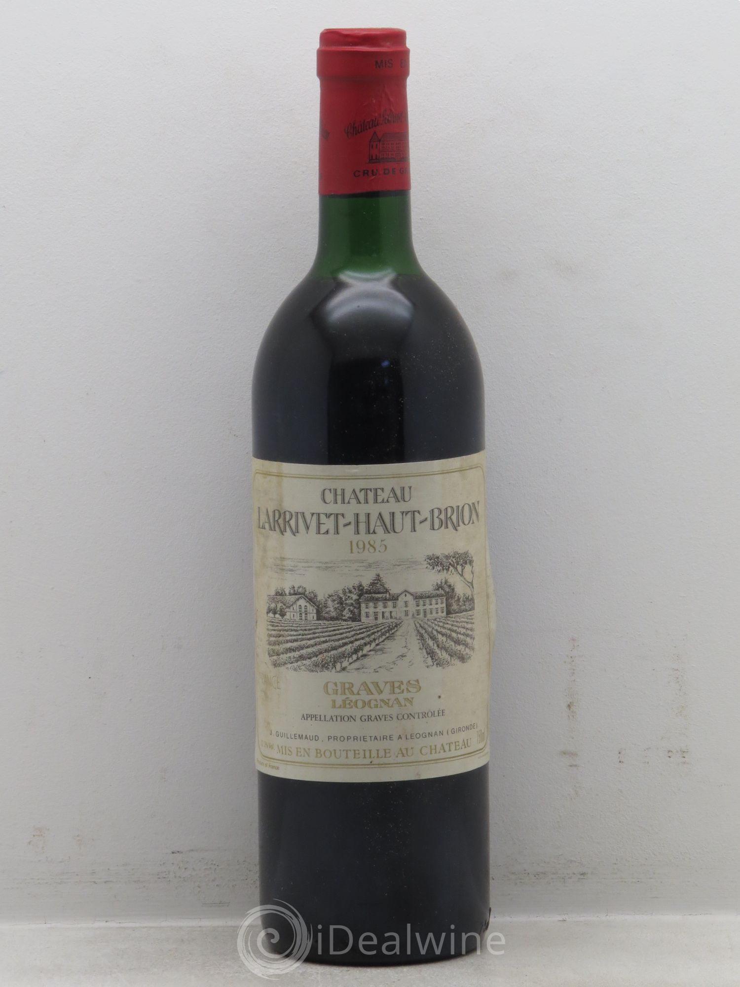 Château Larrivet Haut-Brion 1985 - Lot de 1 bouteille - 0