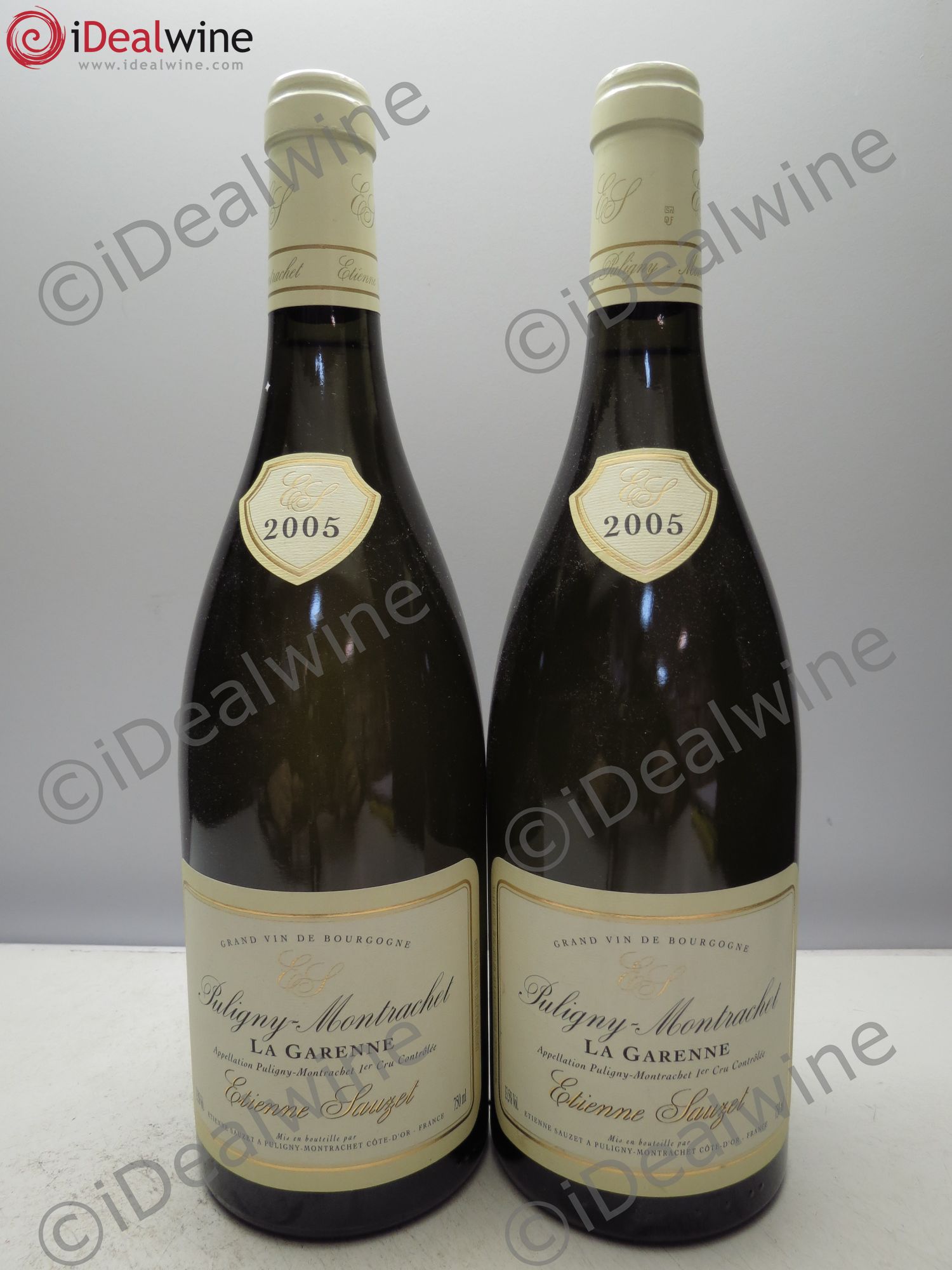 Puligny-Montrachet 1er Cru La Garenne Etienne Sauzet 2005 - Lot de 2 bouteilles - 0