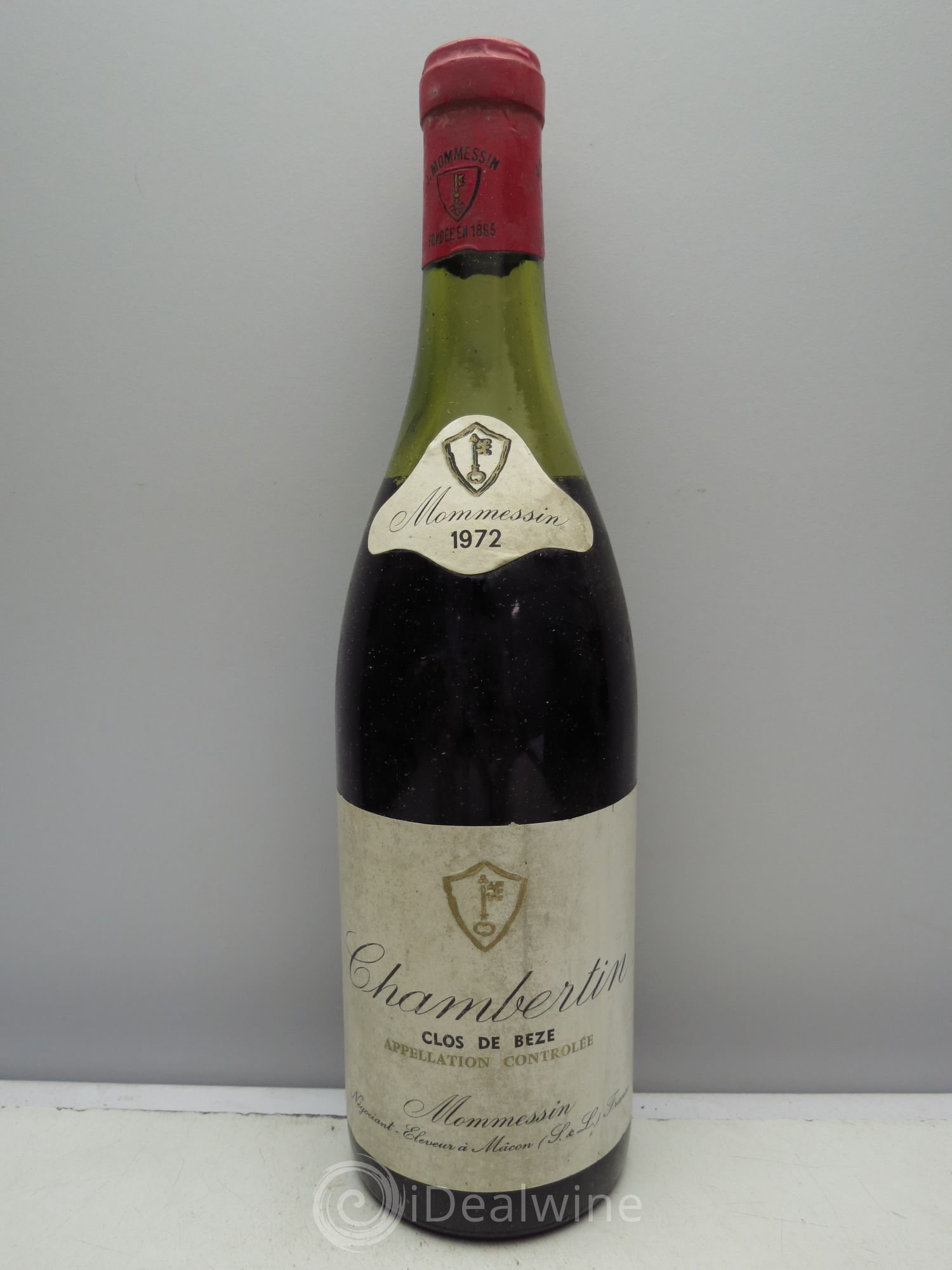 Chambertin Clos de Bèze Grand Cru Momessin (sans prix de reserve/no reserve) 1972 - Posten von 1 Flasche - 0