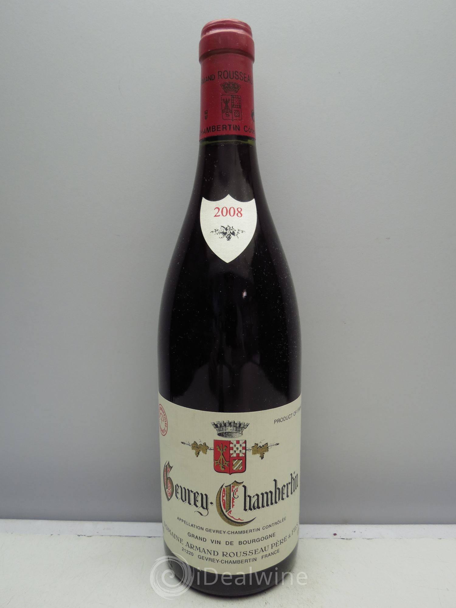 Gevrey-Chambertin Armand Rousseau (Domaine) (sans prix de reserve/no reserve) 2008 - Posten von 1 Flasche - 0