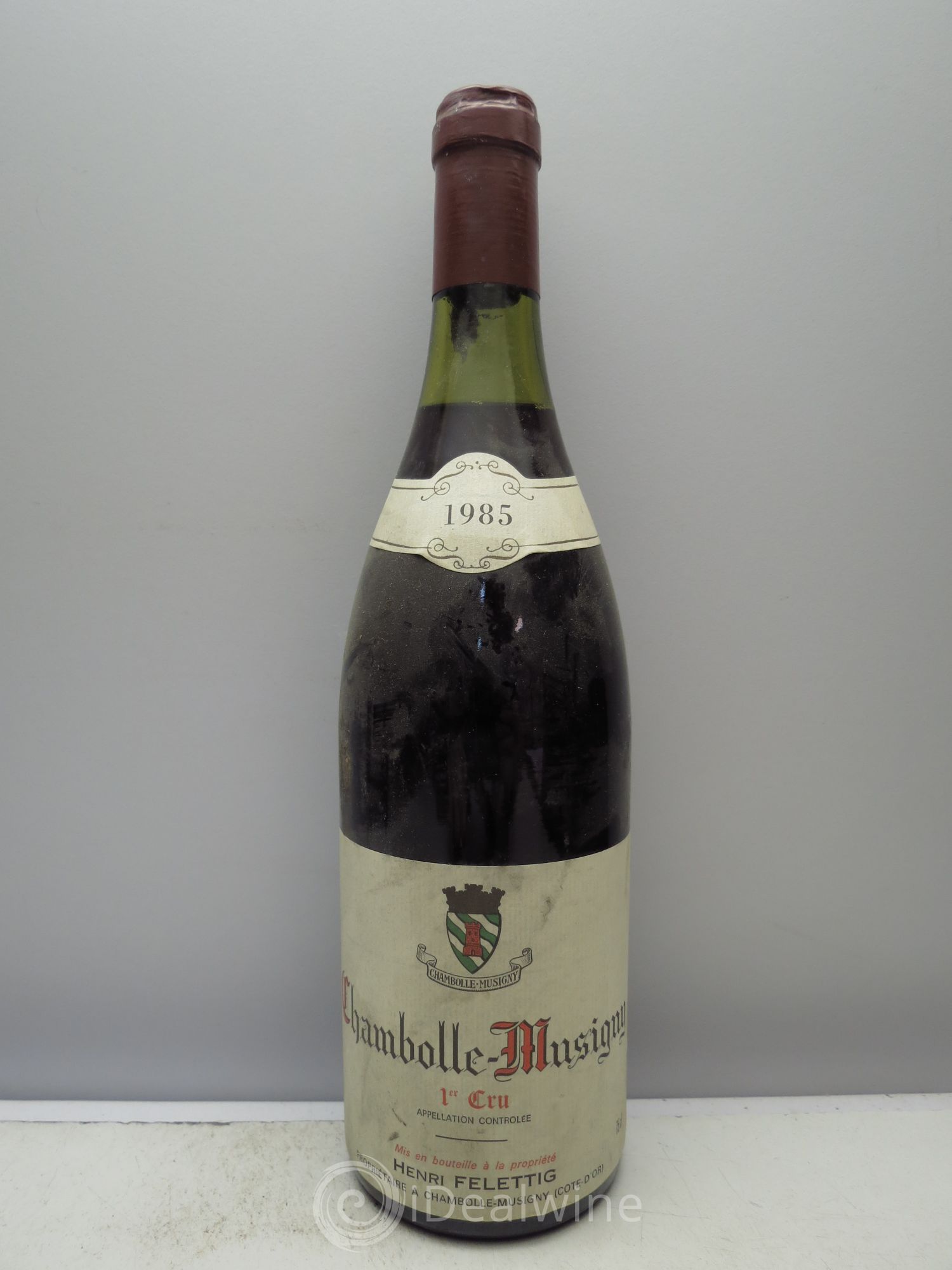 Chambolle-Musigny 1er Cru Felletig (sans prix de reserve/no reserve) 1985 - Posten von 1 Flasche - 0
