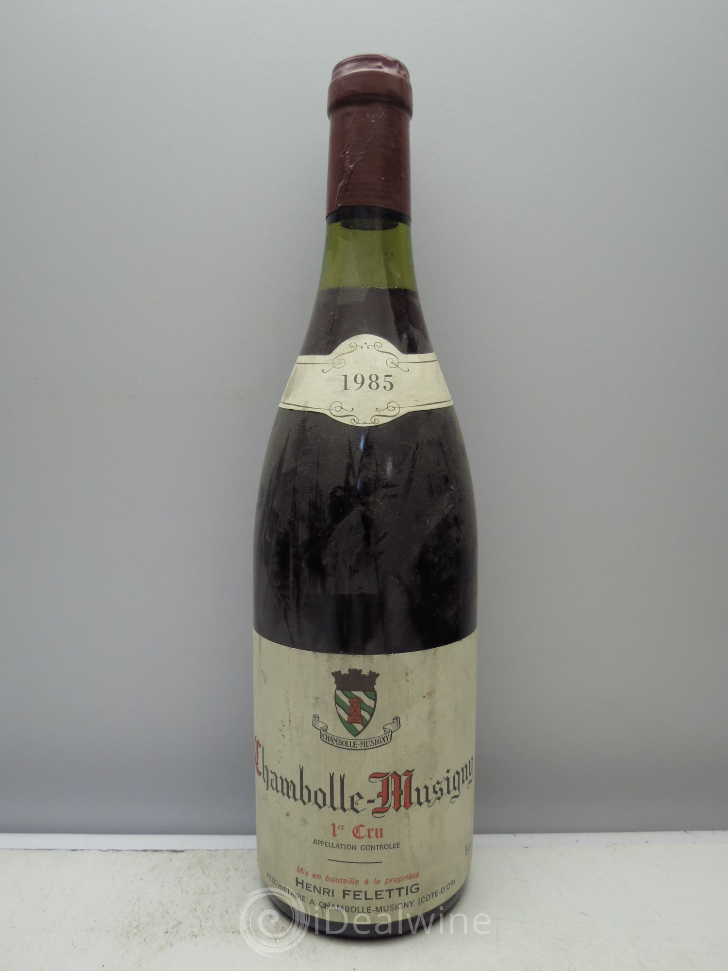 Chambolle-Musigny 1er Cru Felletig (sans prix de reserve/no reserve) 1985 - Posten von 1 Flasche - 0