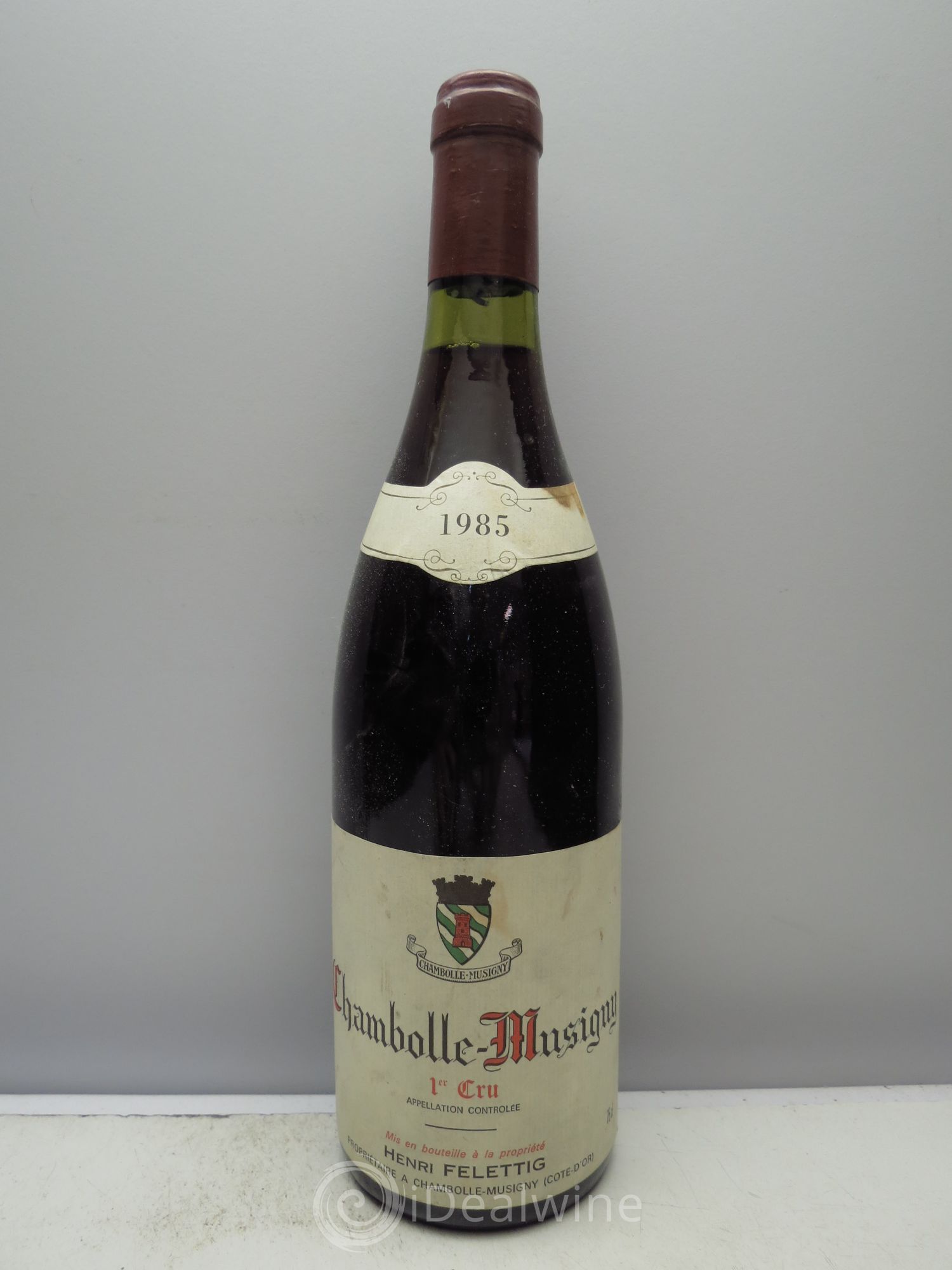 Chambolle-Musigny 1er Cru Felletig (sans prix de reserve/no reserve) 1985 - Posten von 1 Flasche - 0