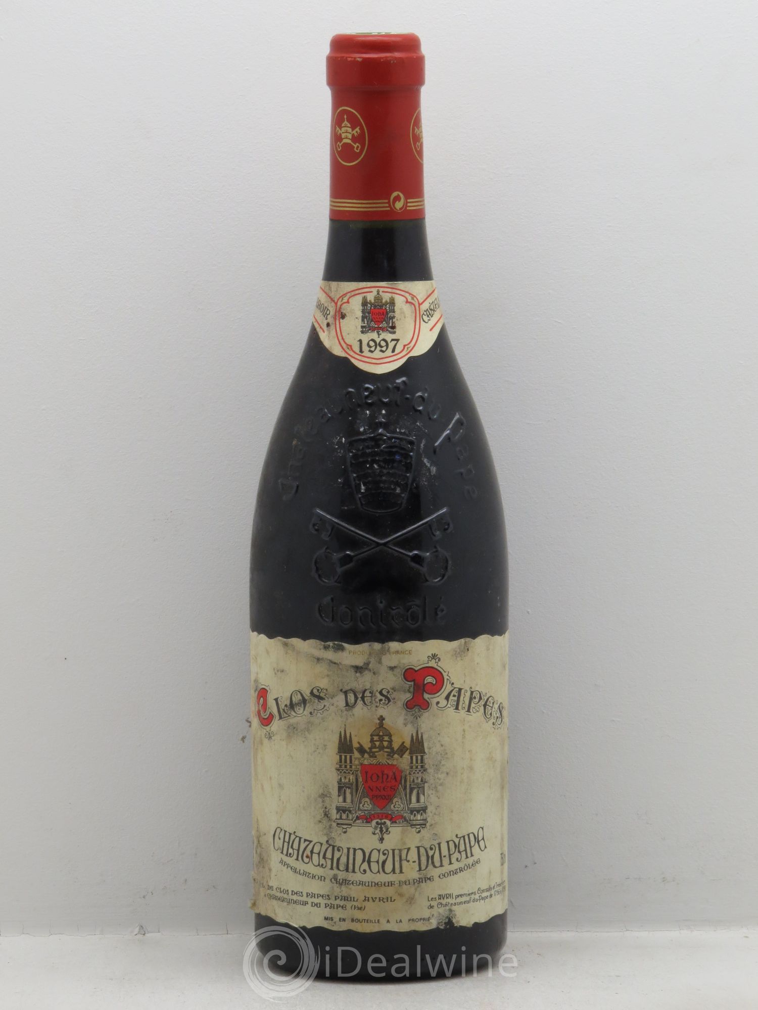 Châteauneuf-du-Pape Clos des Papes - Paul Avril 1997 - Lot de 1 bouteille - 0