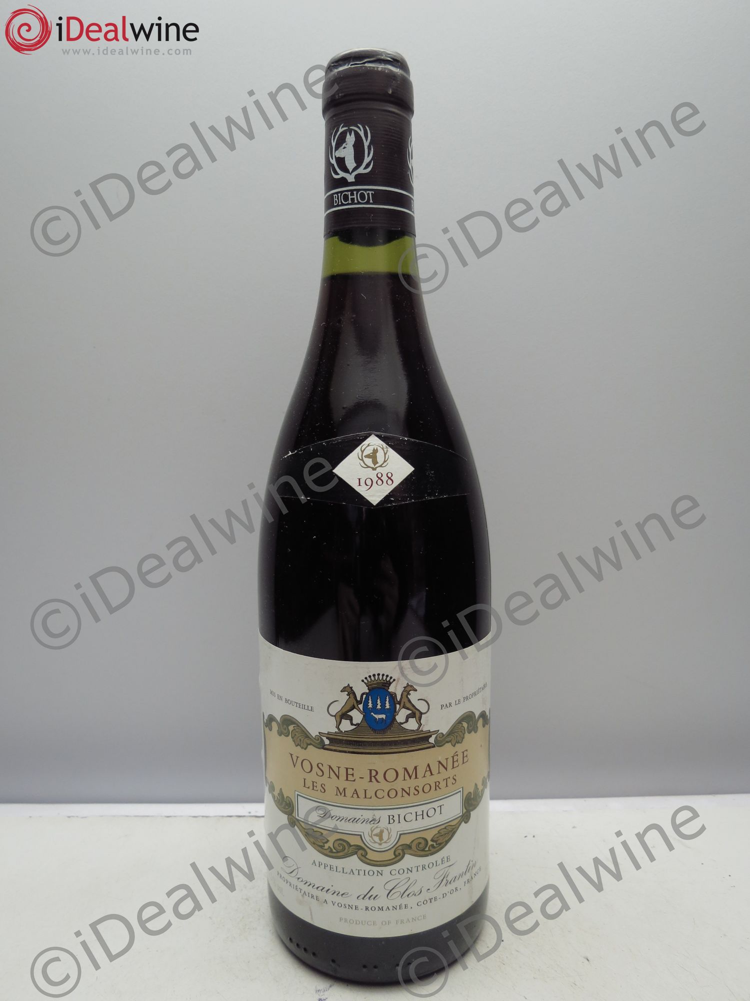 Vosne-Romanée 1er Cru Les Malconsorts Clos Frantin - Albert Bichot 1988 - Lot de 1 bouteille - 0