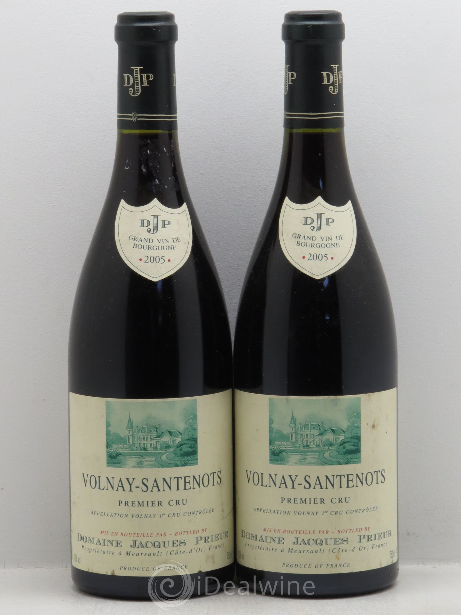 Volnay 1er Cru Clos des Santenots Jacques Prieur (Domaine) 2005 - Lot de 2 bouteilles - 0