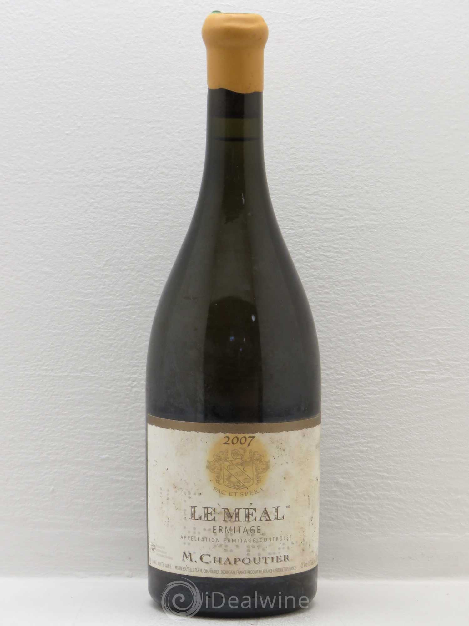 Hermitage Ermitage Le Méal Chapoutier 2007 - Posten von 1 Flasche - 0