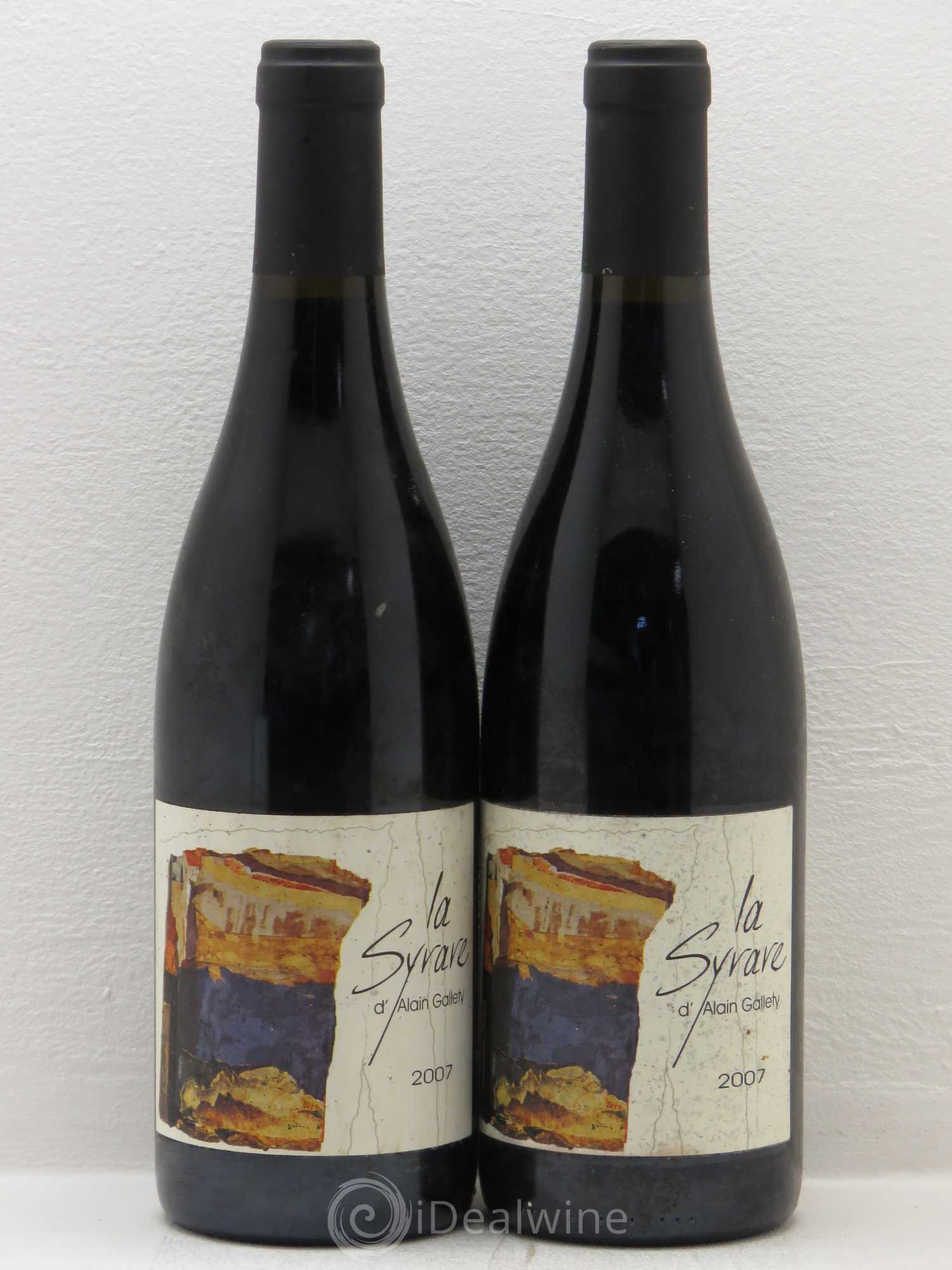 Côtes du Vivarais La Syrare Gallety (Domaine) 2007 - Lot de 2 bouteilles - 0