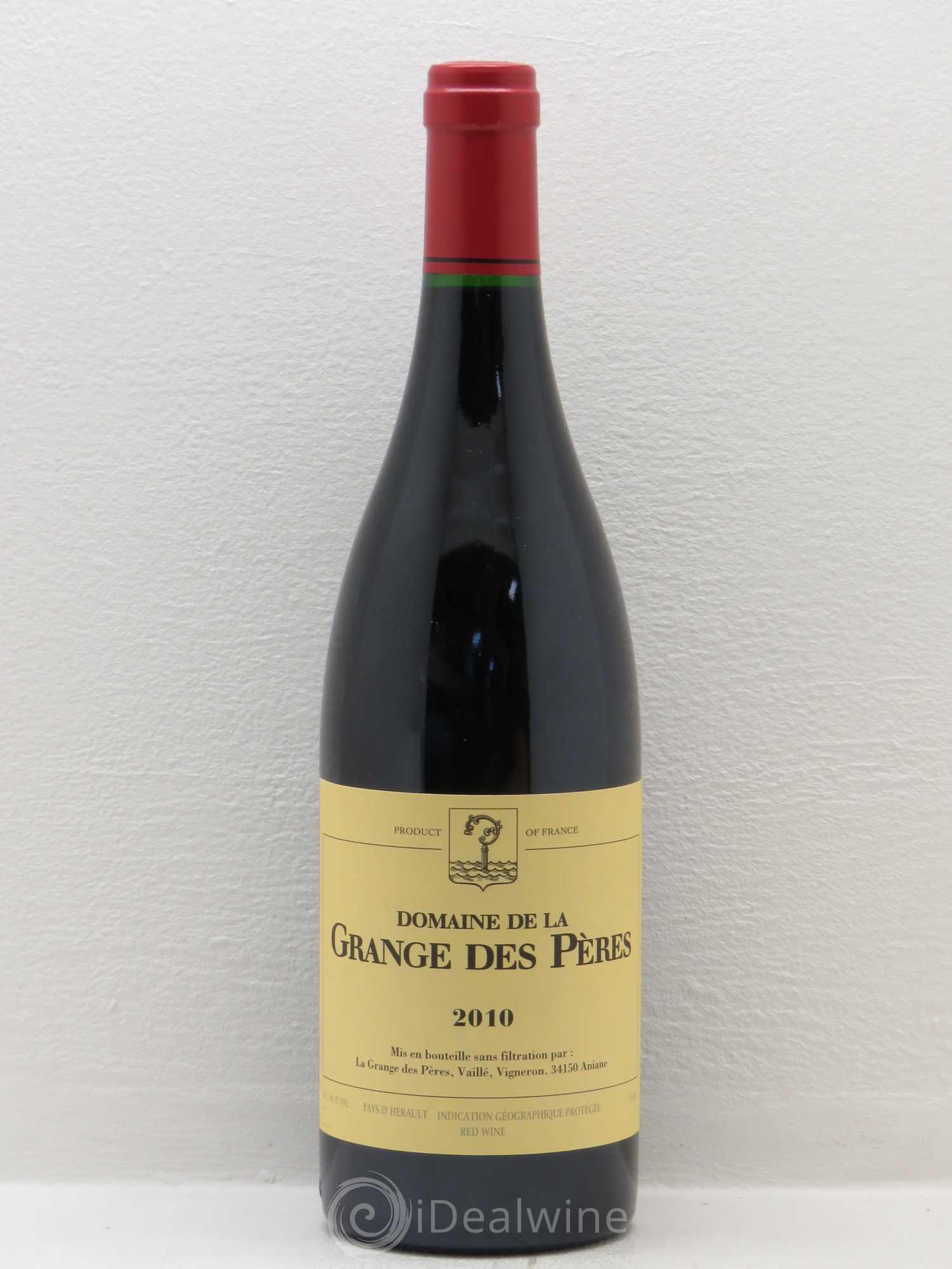 Pays d'Hérault Grange des Pères Laurent Vaillé 2010 - Lot de 1 bouteille - 0