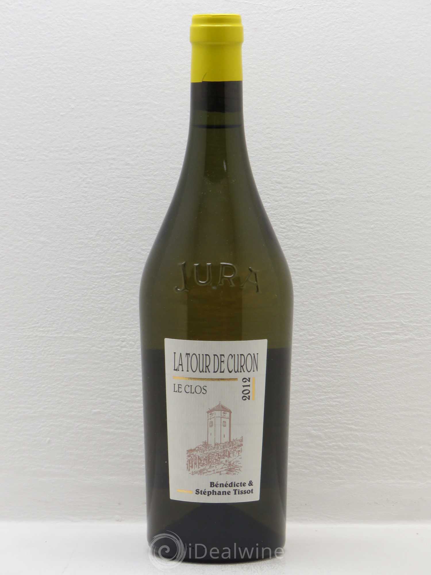 Arbois Chardonnay Le Clos de la Tour de Curon Bénédicte et Stéphane Tissot 2012 - Lot de 1 bouteille - 0