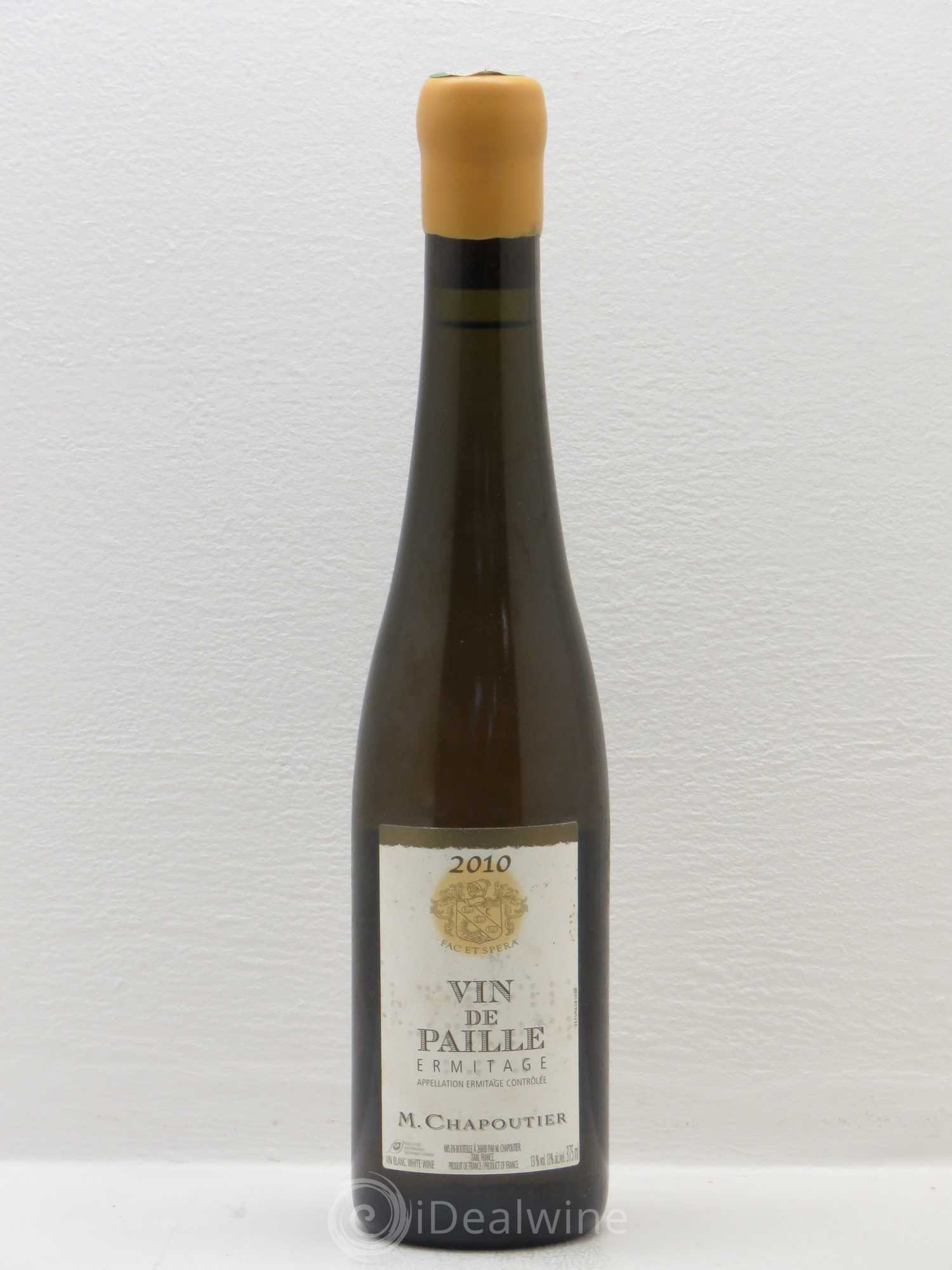 Hermitage Vin de Paille Chapoutier 2010 - Lotto di 1 mezza bottiglia - 0