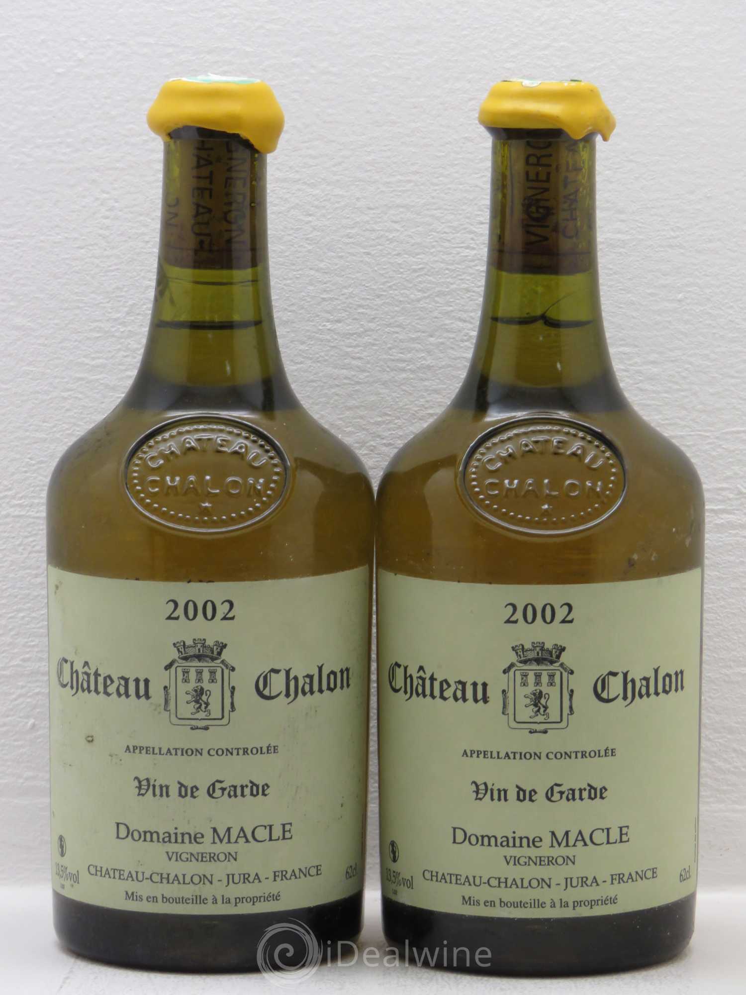 Château-Chalon Jean Macle 2002 - Lot de 2 bouteilles - 0