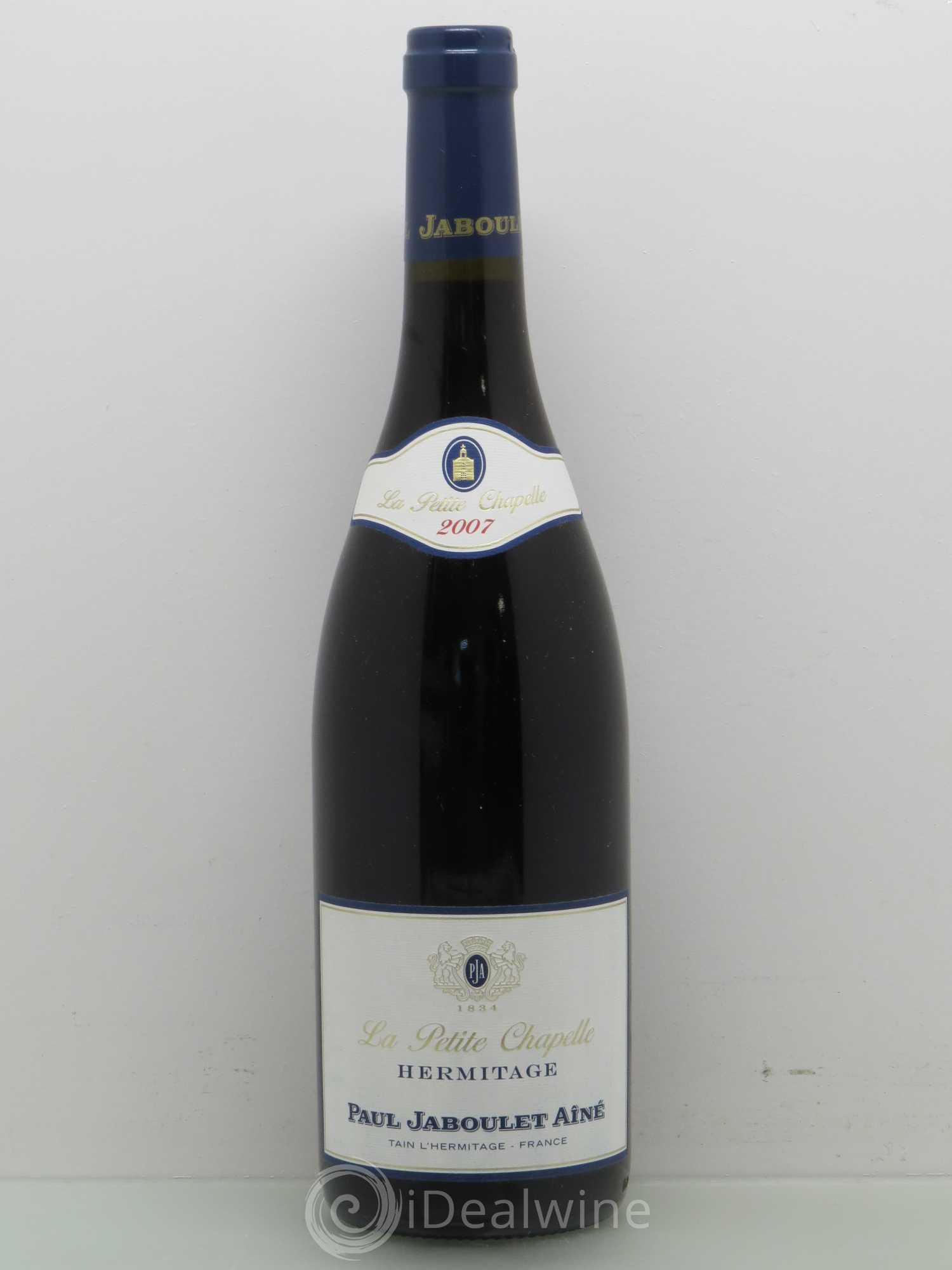 Hermitage La Petite Chapelle Paul Jaboulet Ainé 2007 - Lot de 1 bouteille - 0