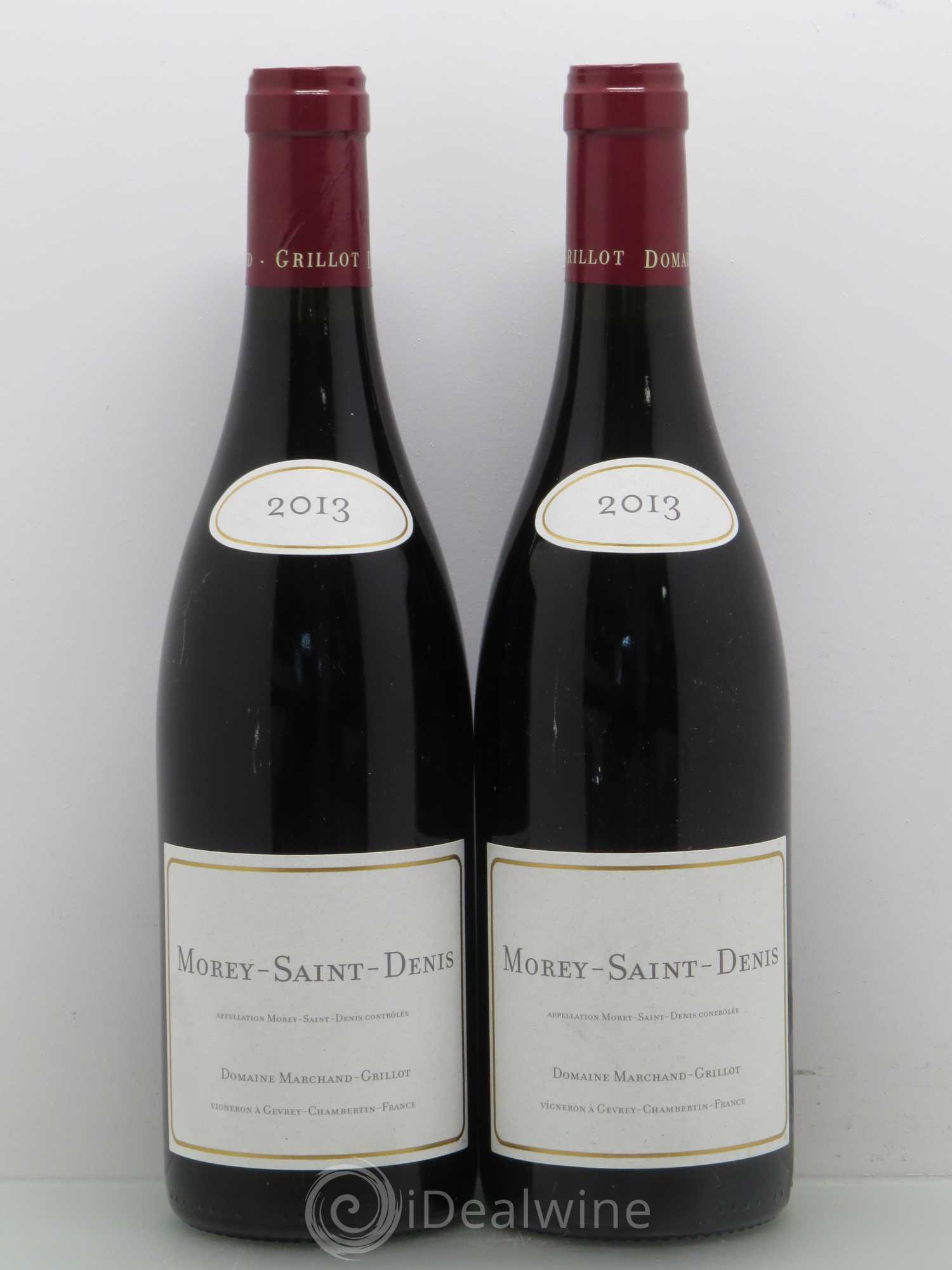 Morey-Saint-Denis Domaine Marchand Grillot 2013 - Posten von 2 Flaschen - 0