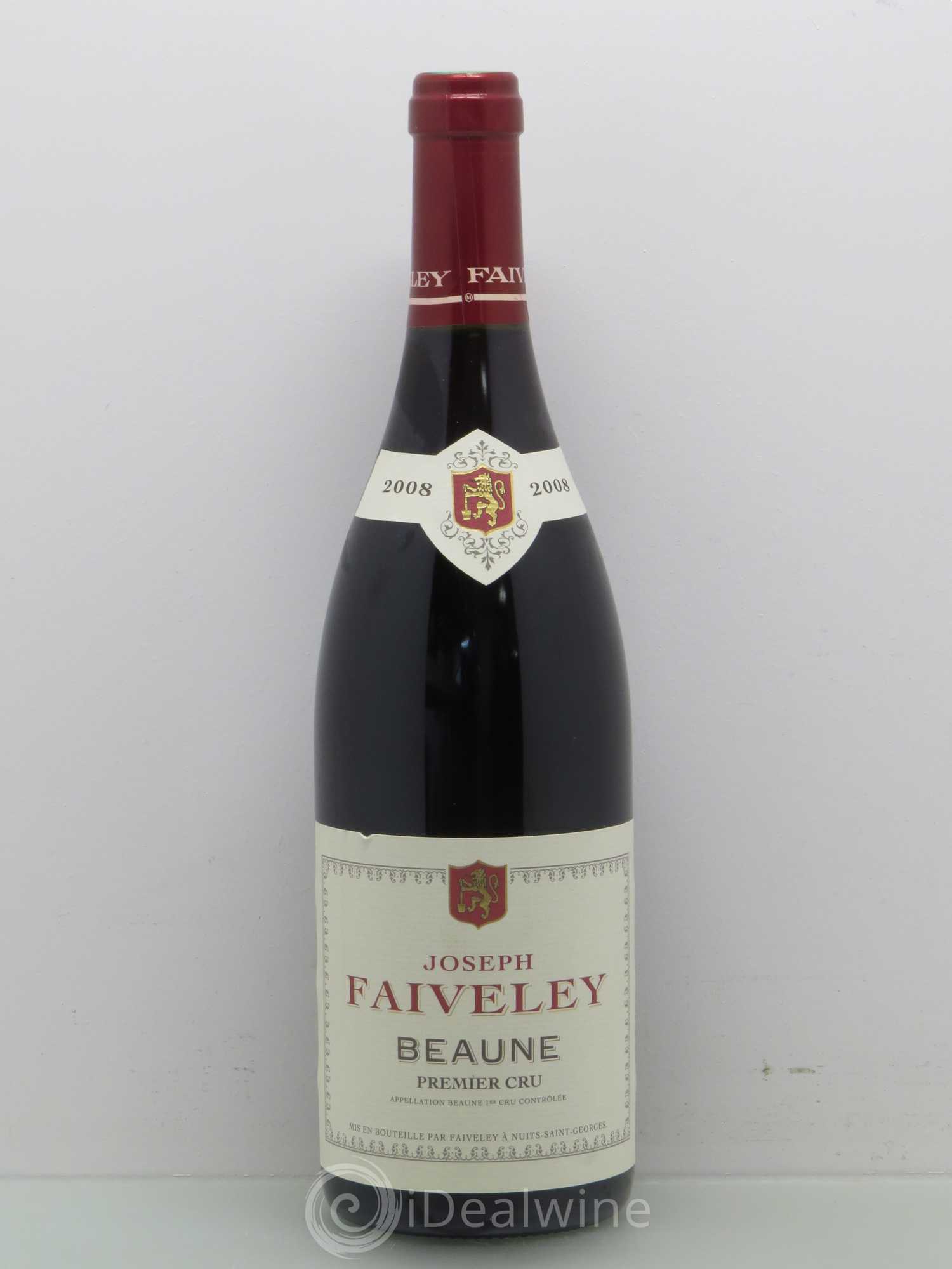 Beaune 1er Cru Domaine J. Faiveley 2008 - Posten von 1 Flasche - 0